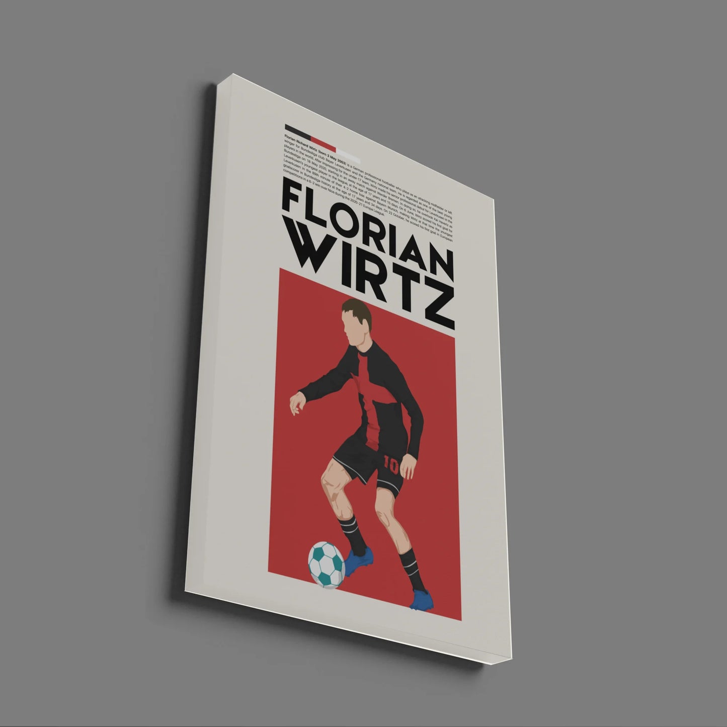 Florian Wirtz Leverkusen - Minimalist