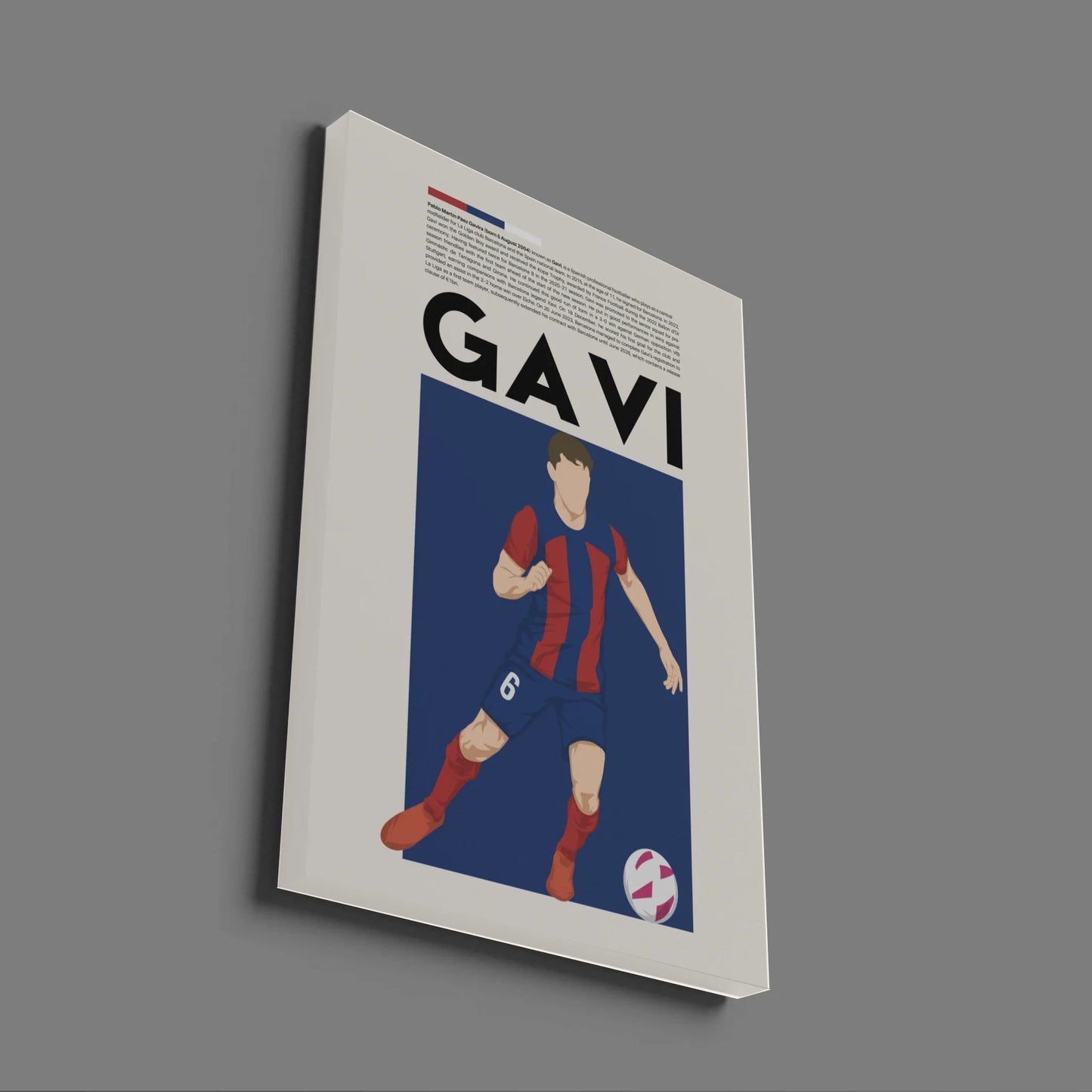 Gavi Barcelona - Minimalist