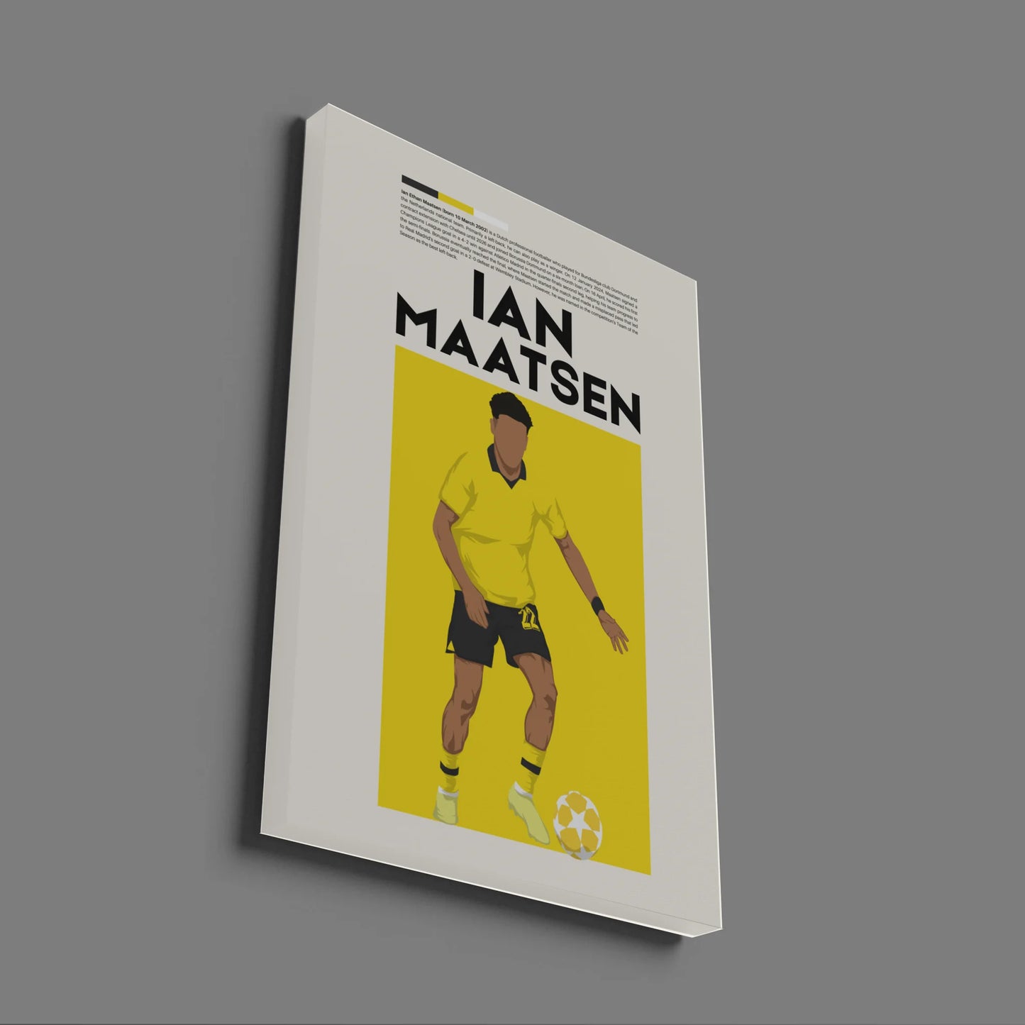 Ian Maatsen Dortmund - Minimalist