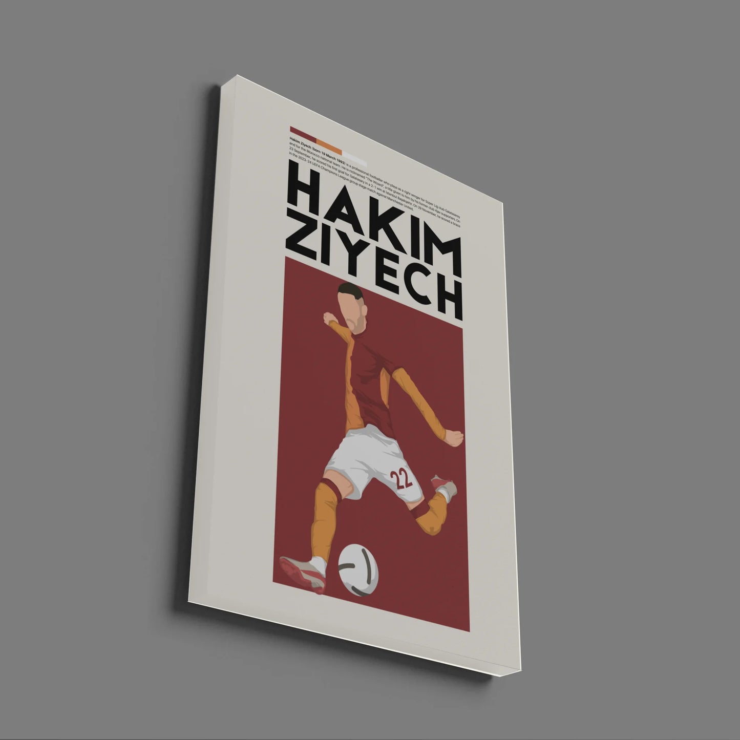 Hakim Ziyech Galatasaray - Minimalist