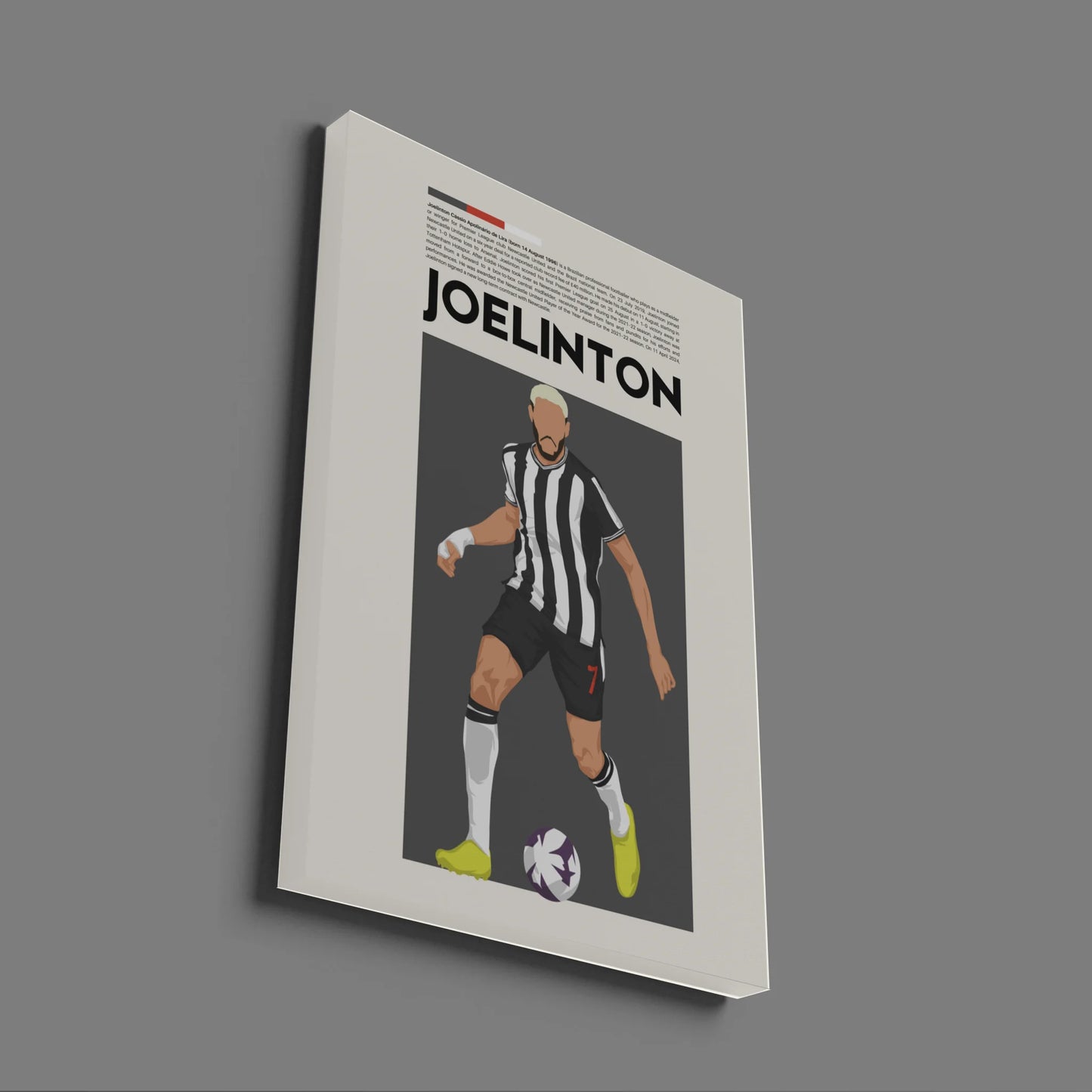 Joelinton Newcastle - Minimalist