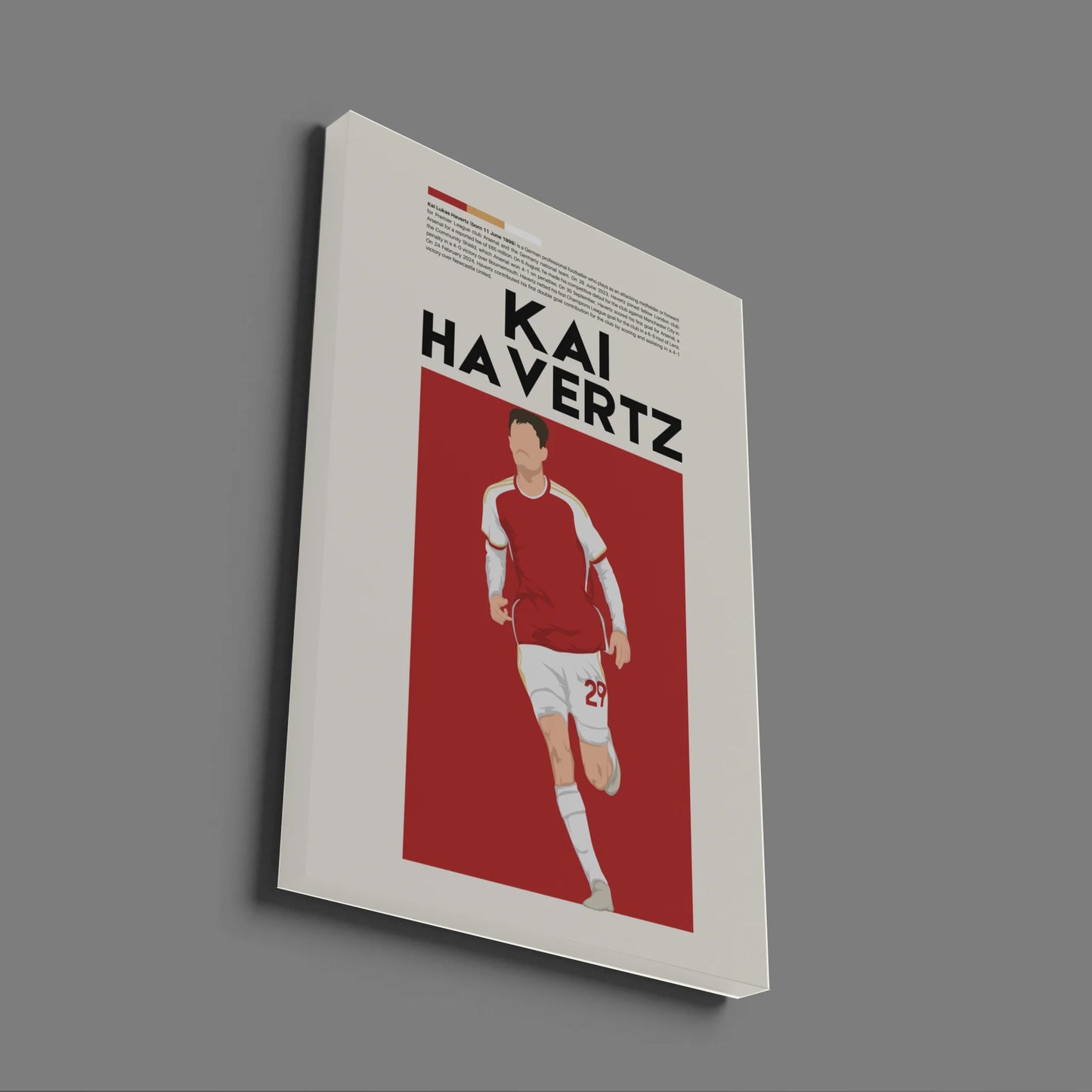 Kai Havertz Arsenal - Minimalist