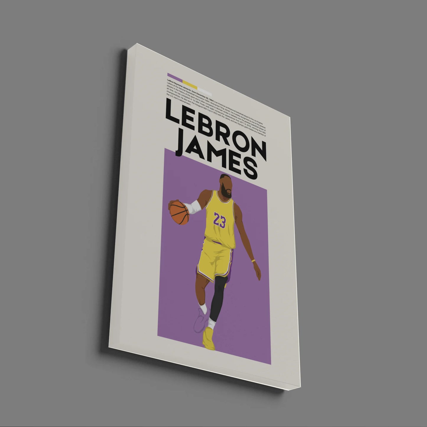 LeBron James Los Angeles - Minimalist