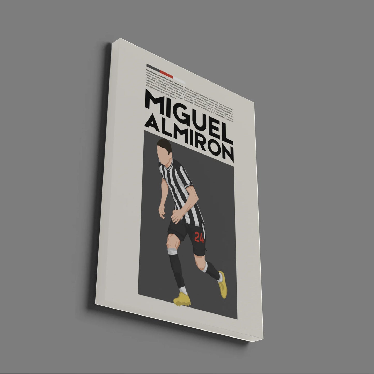 Miguel Almirón Newcastle - Minimalist