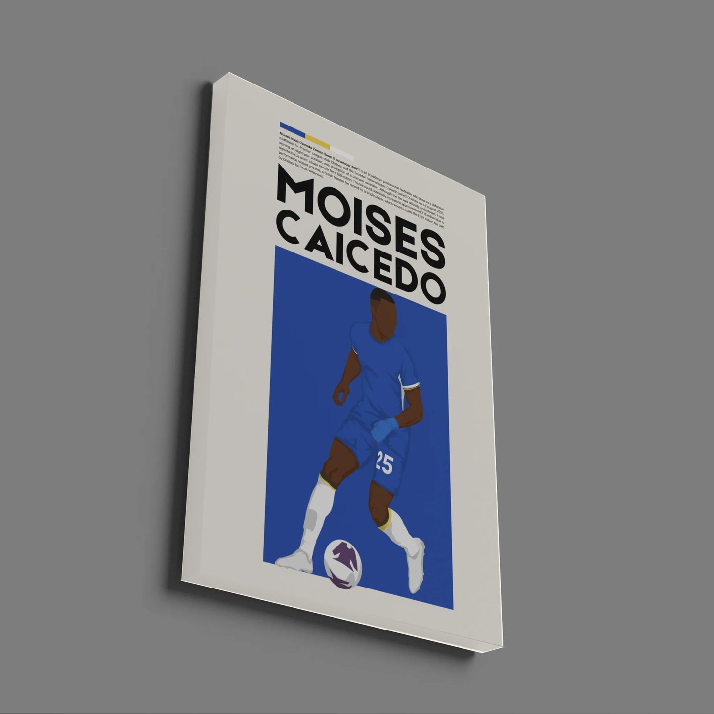 Moisés Caicedo Chelsea - Minimalist