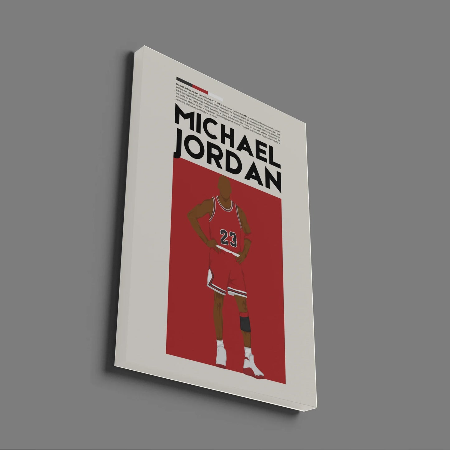 Michael Jordan Chicago - Minimalist