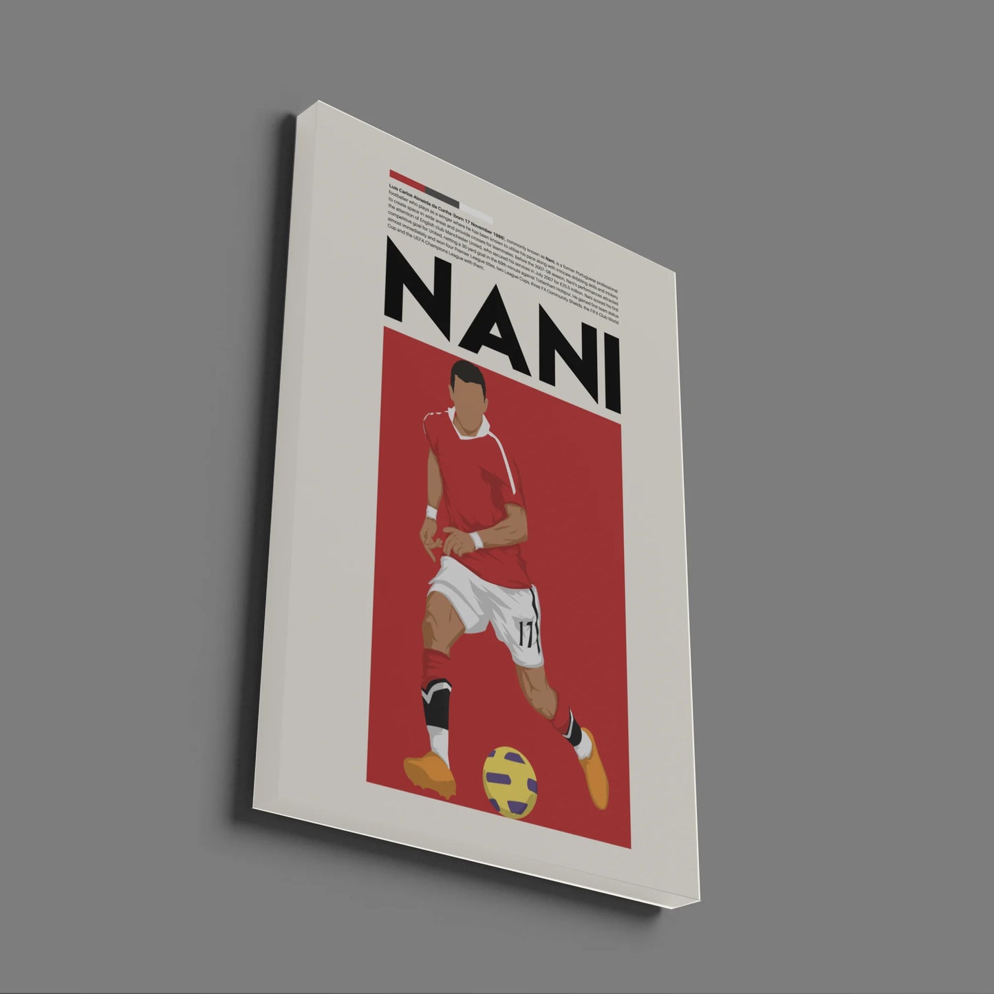 Nani Man Utd - Minimalist