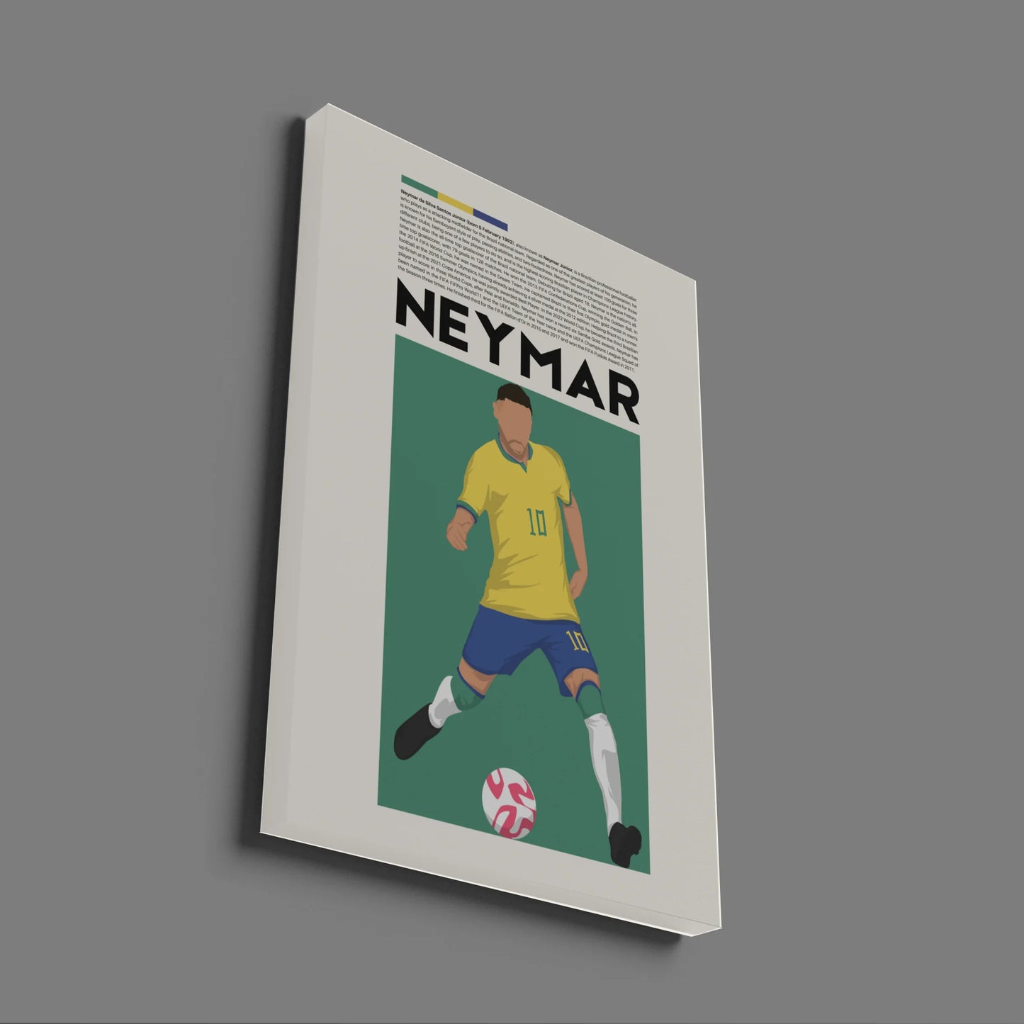 Neymar Brazil - Minimalist