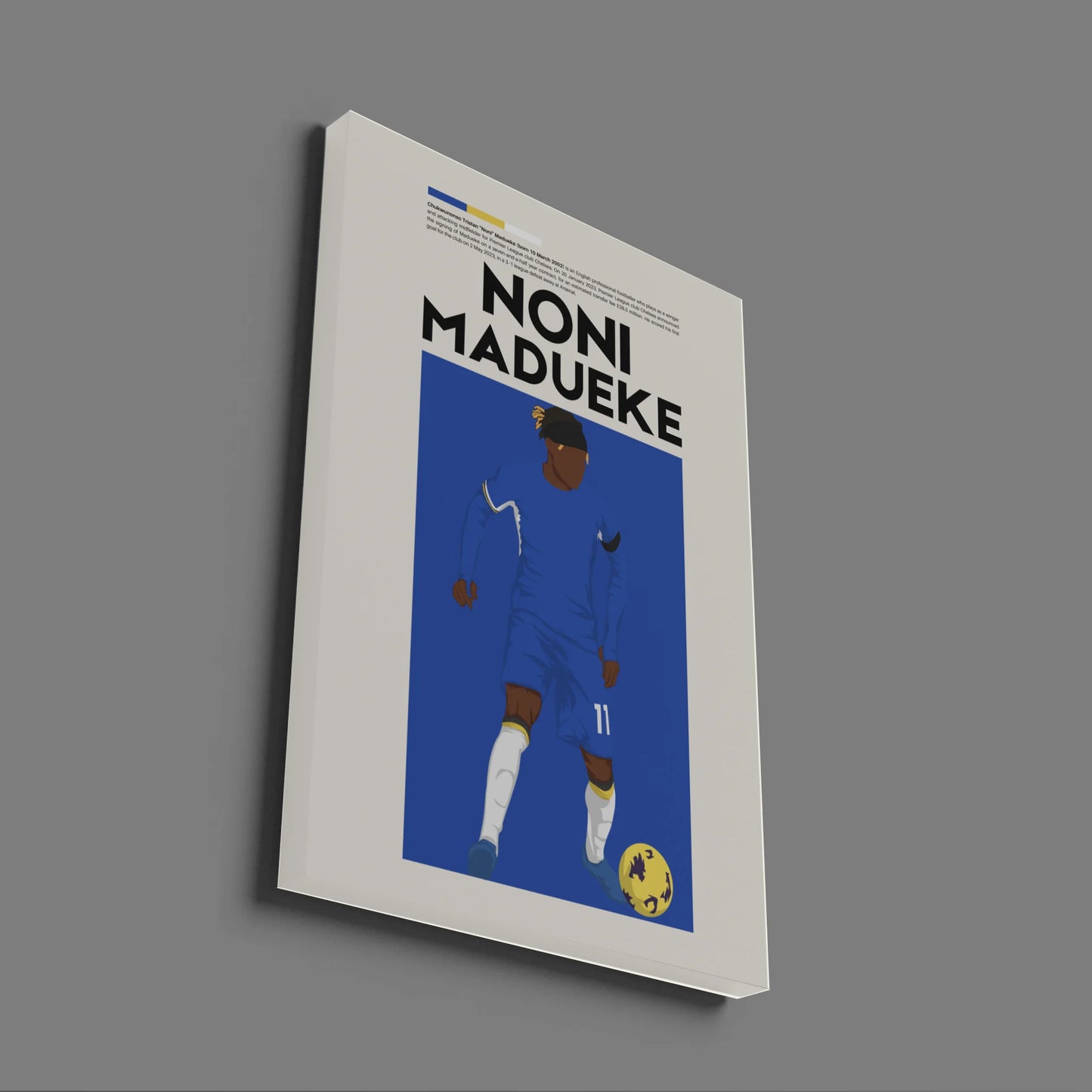 Noni Madueke Chelsea - Minimalist