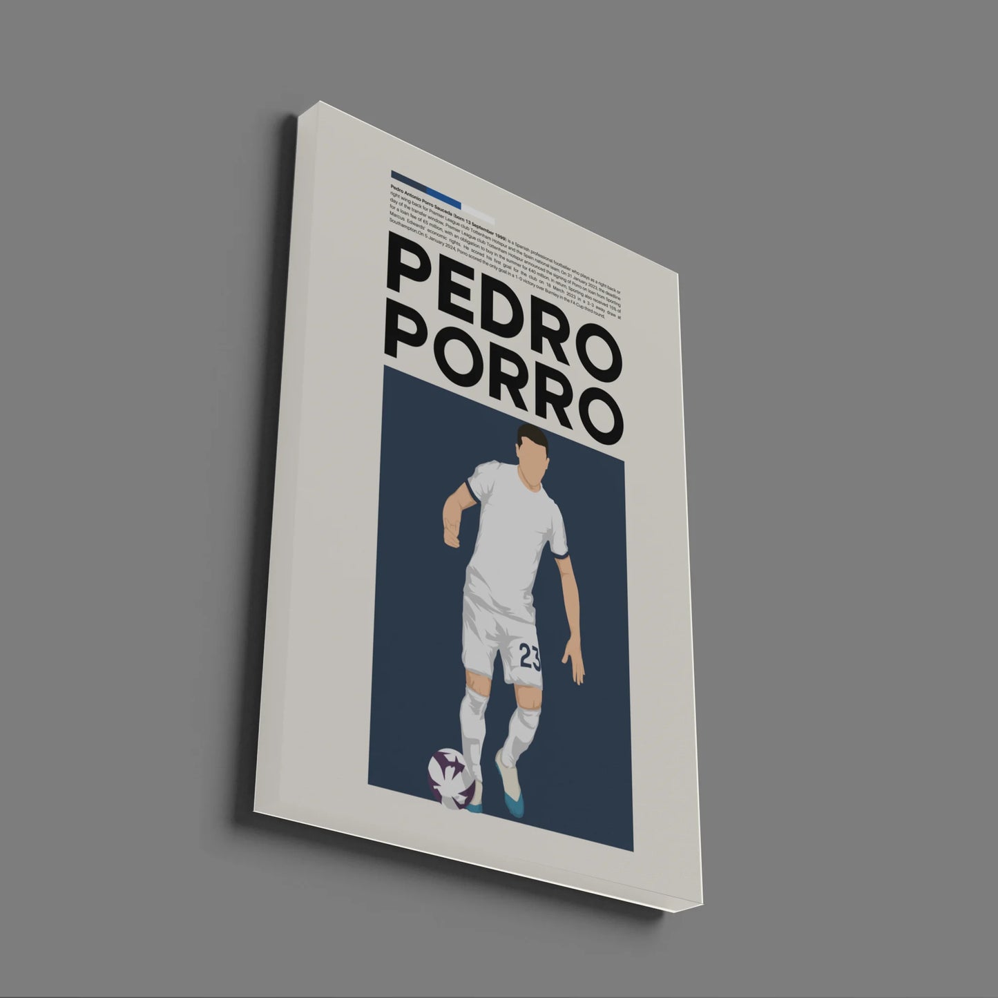Pedro Porro Tottenham - Minimalist