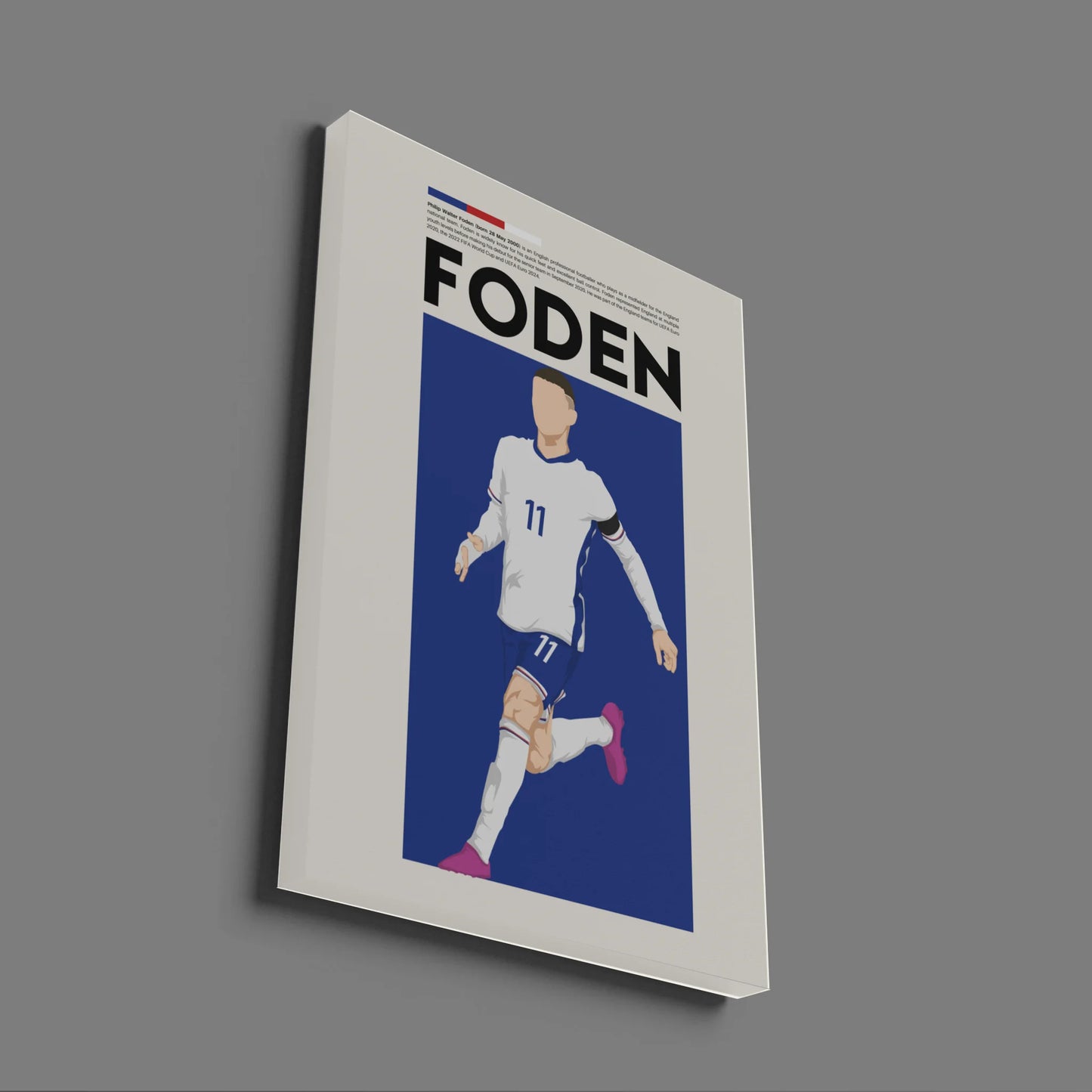 Phil Foden England - Minimalist