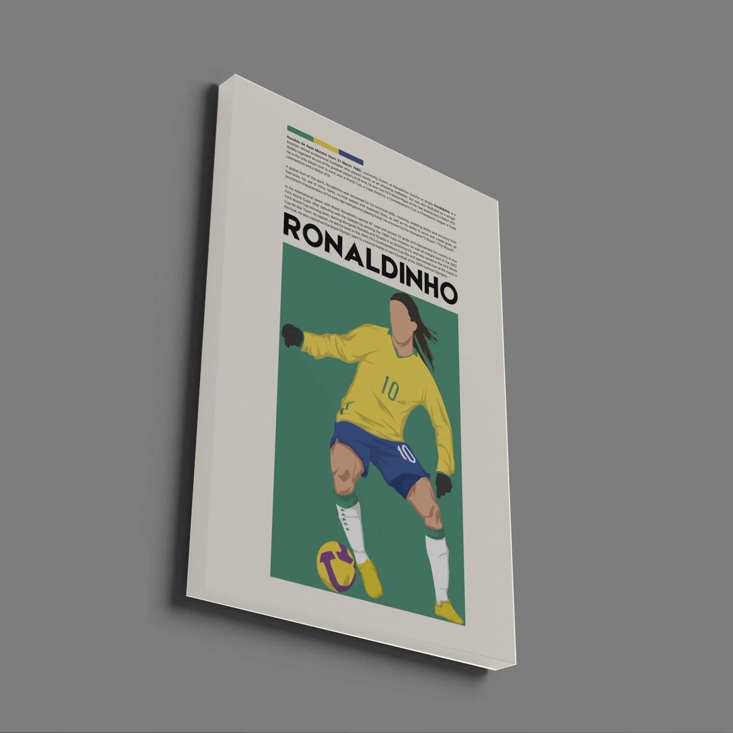 Ronaldinho Brazil - Minimalist