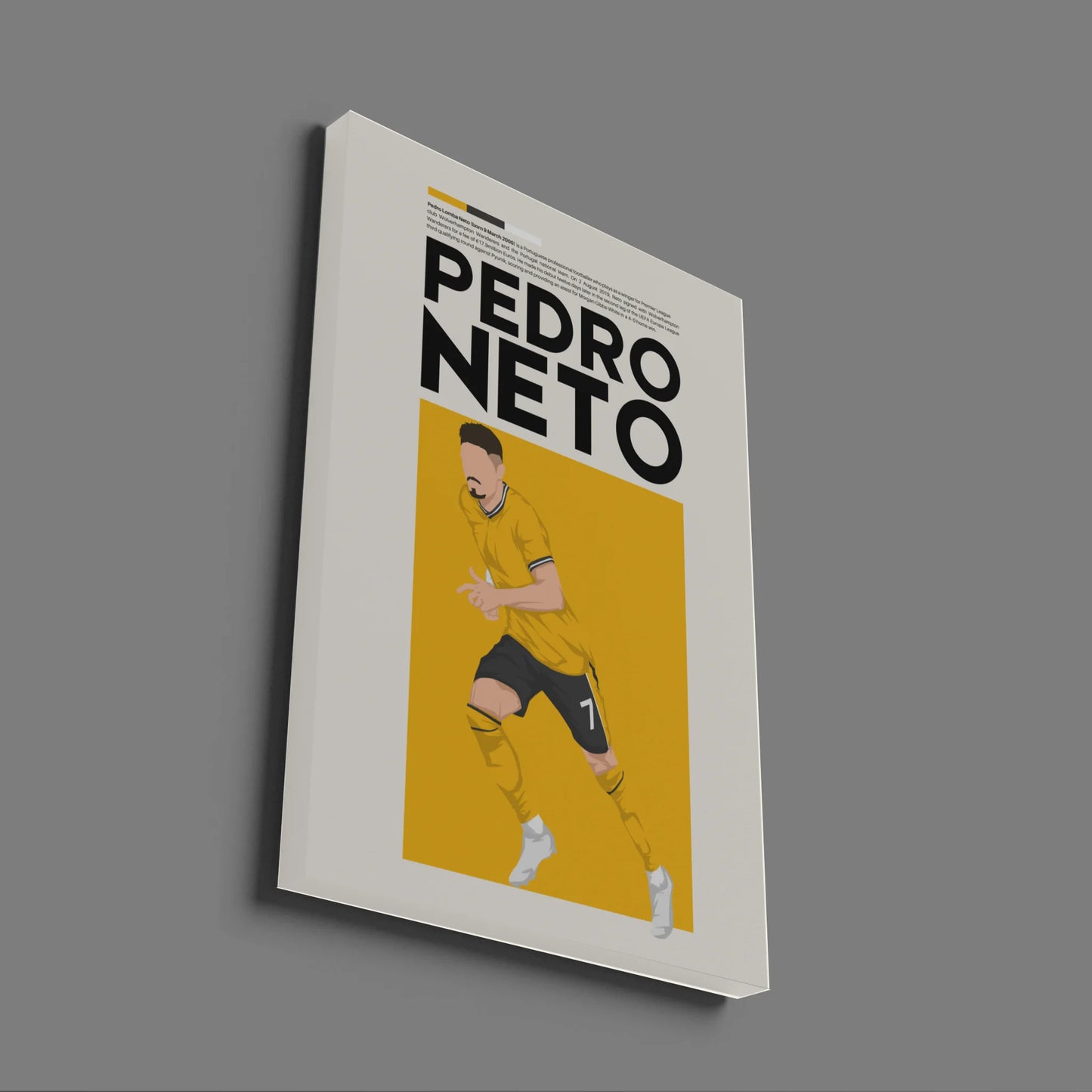 Pedro Neto Wolves - Minimalist