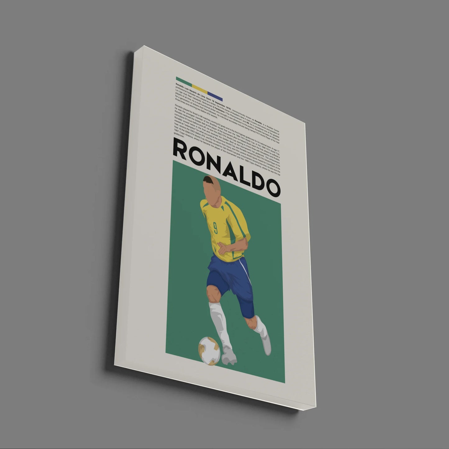 Ronaldo R9 Brazil - Minimalist