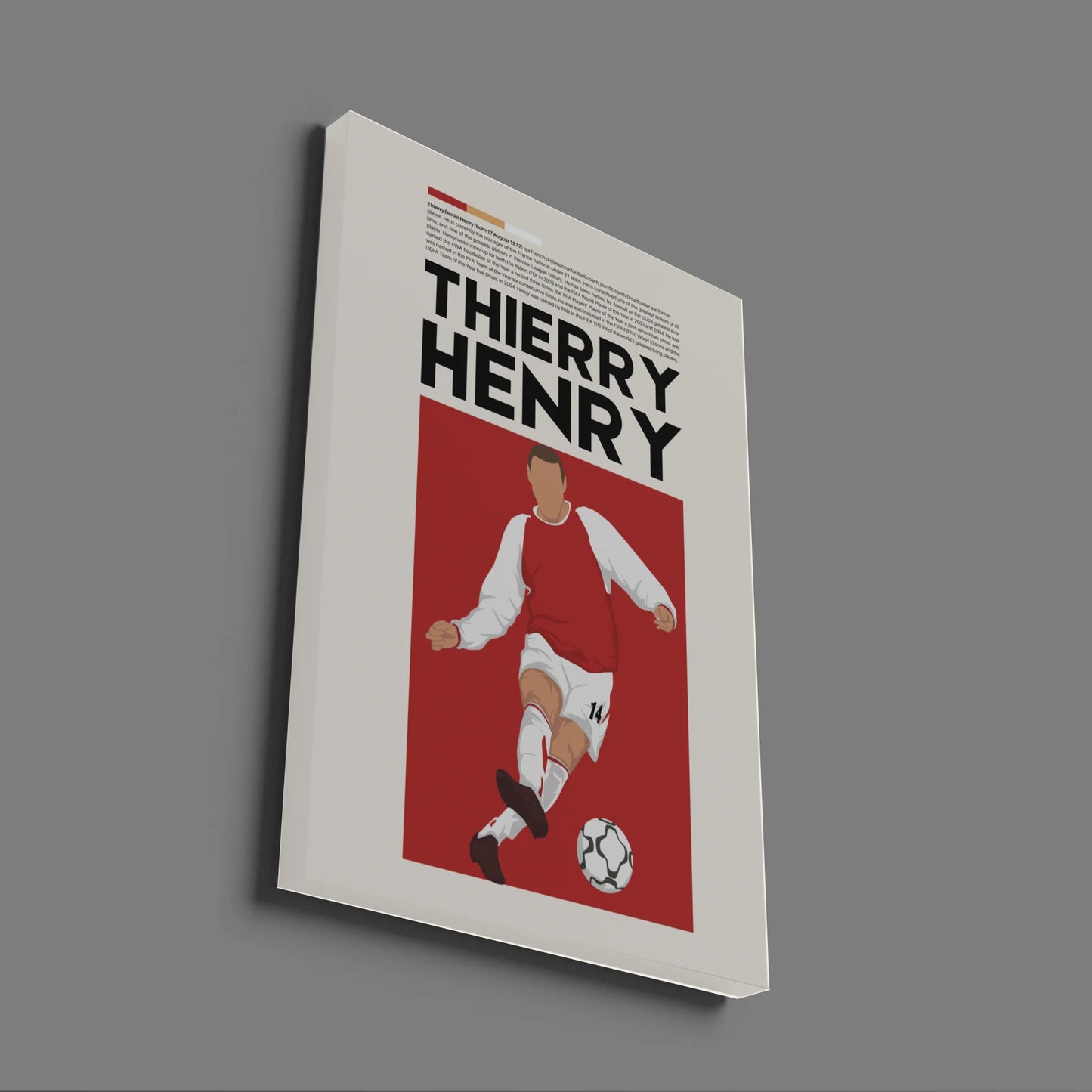 Thierry Henry Arsenal - Minimalist