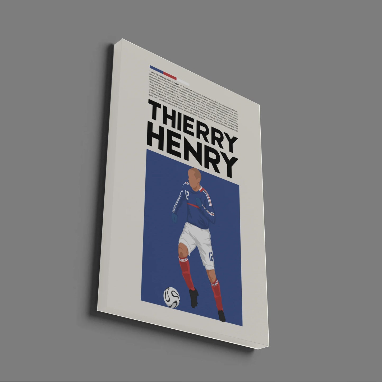 Thierry Henry France - Minimalist