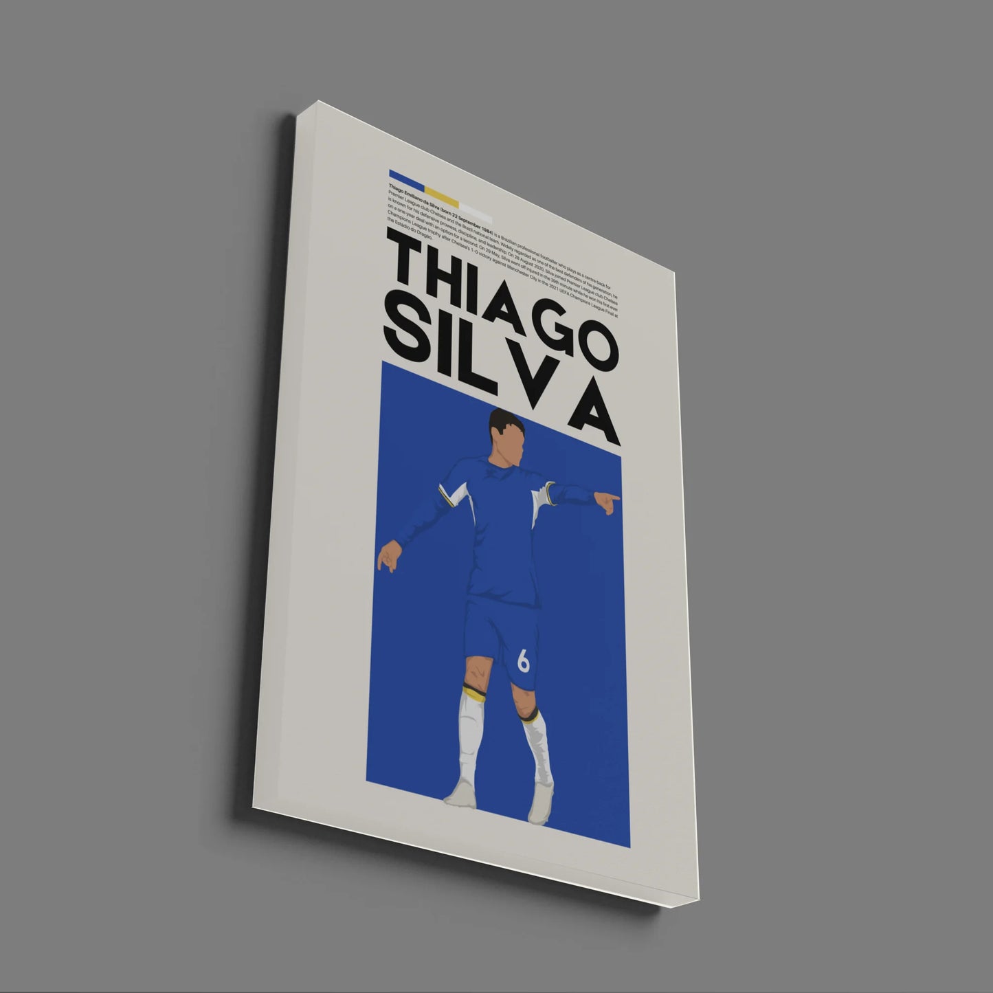 Thiago Silva Chelsea - Minimalist