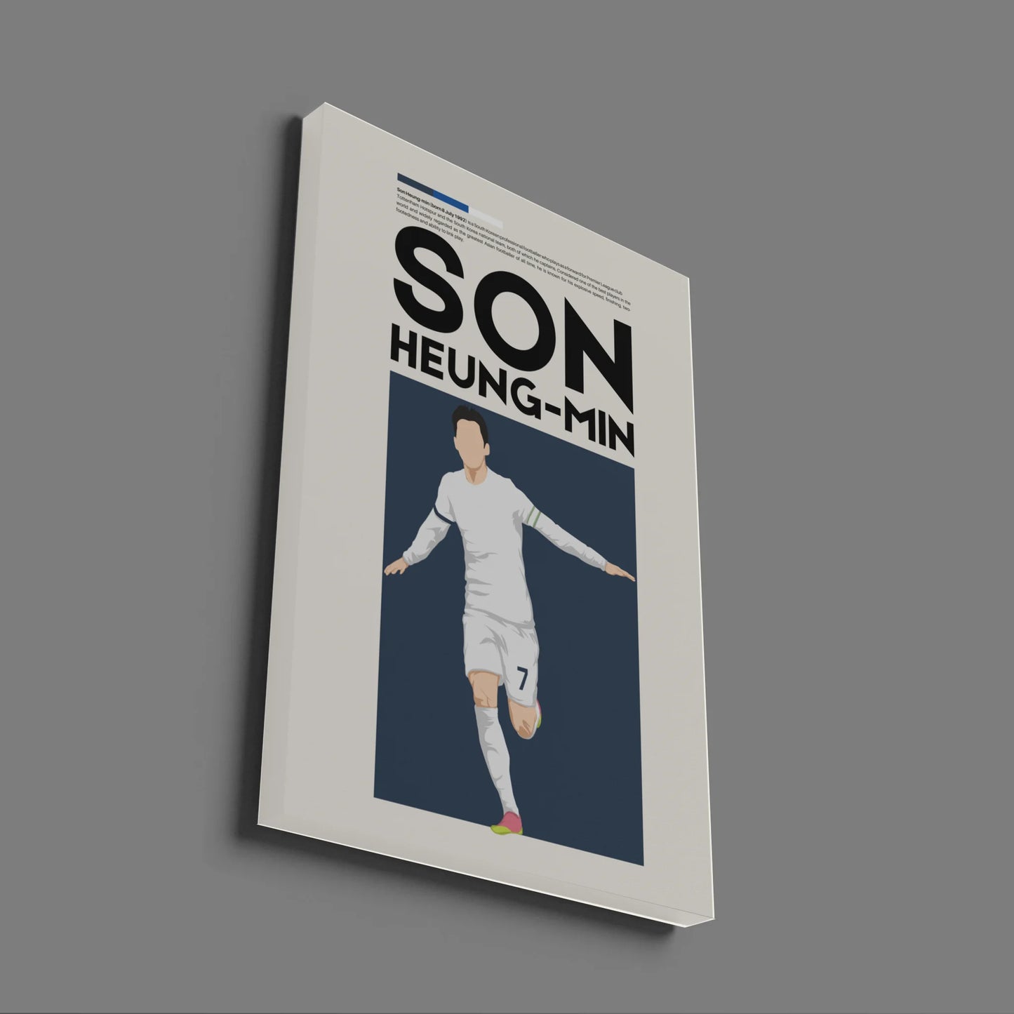 Son Heung-min Tottenham - Minimalist