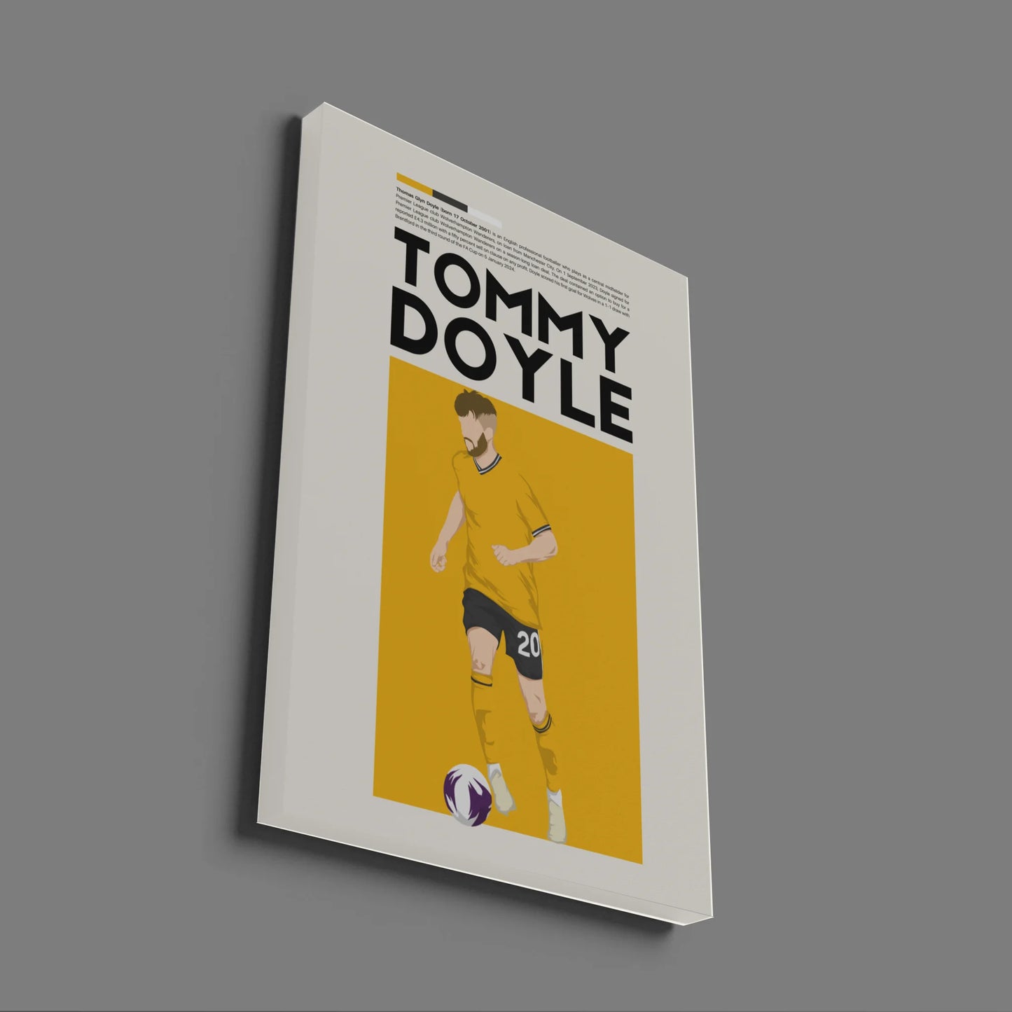 Tommy Doyle Wolves - Minimalist