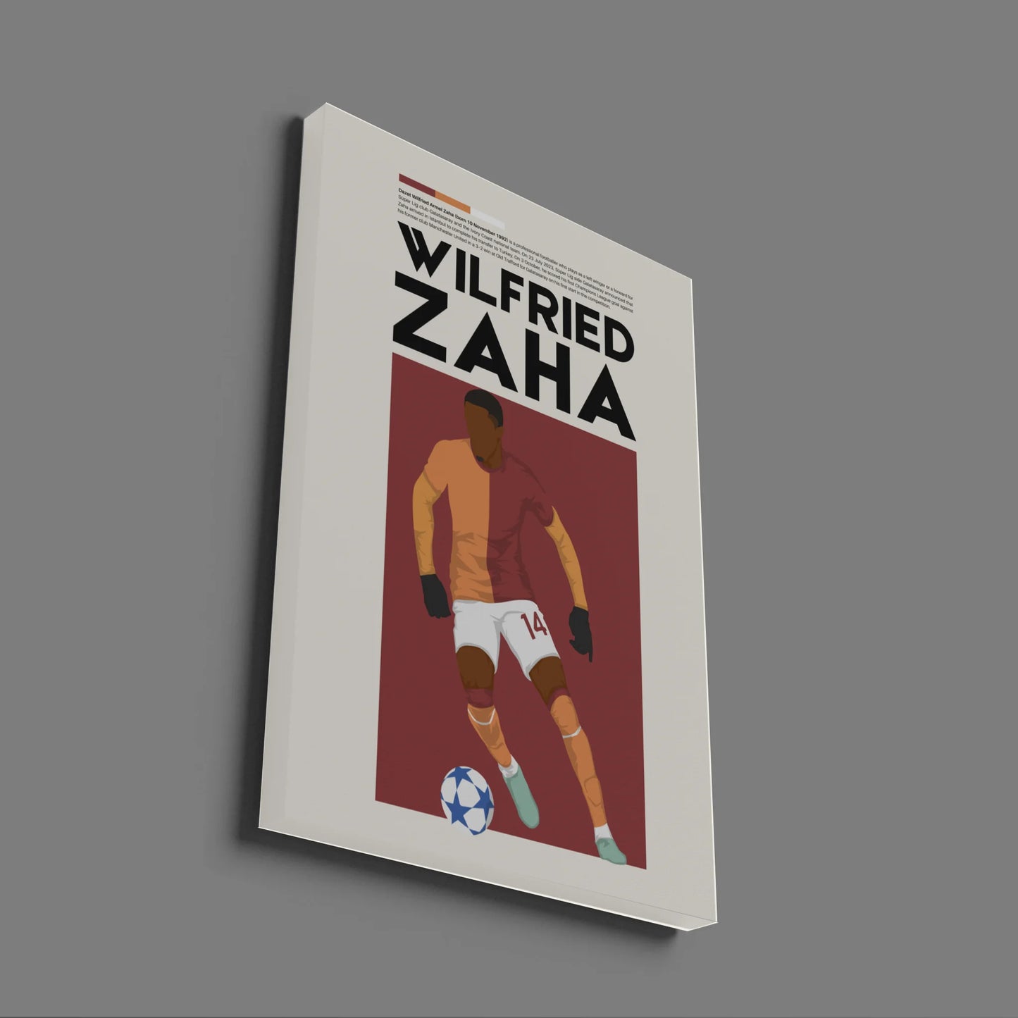 Wilfried Zaha Galatasaray - Minimalist