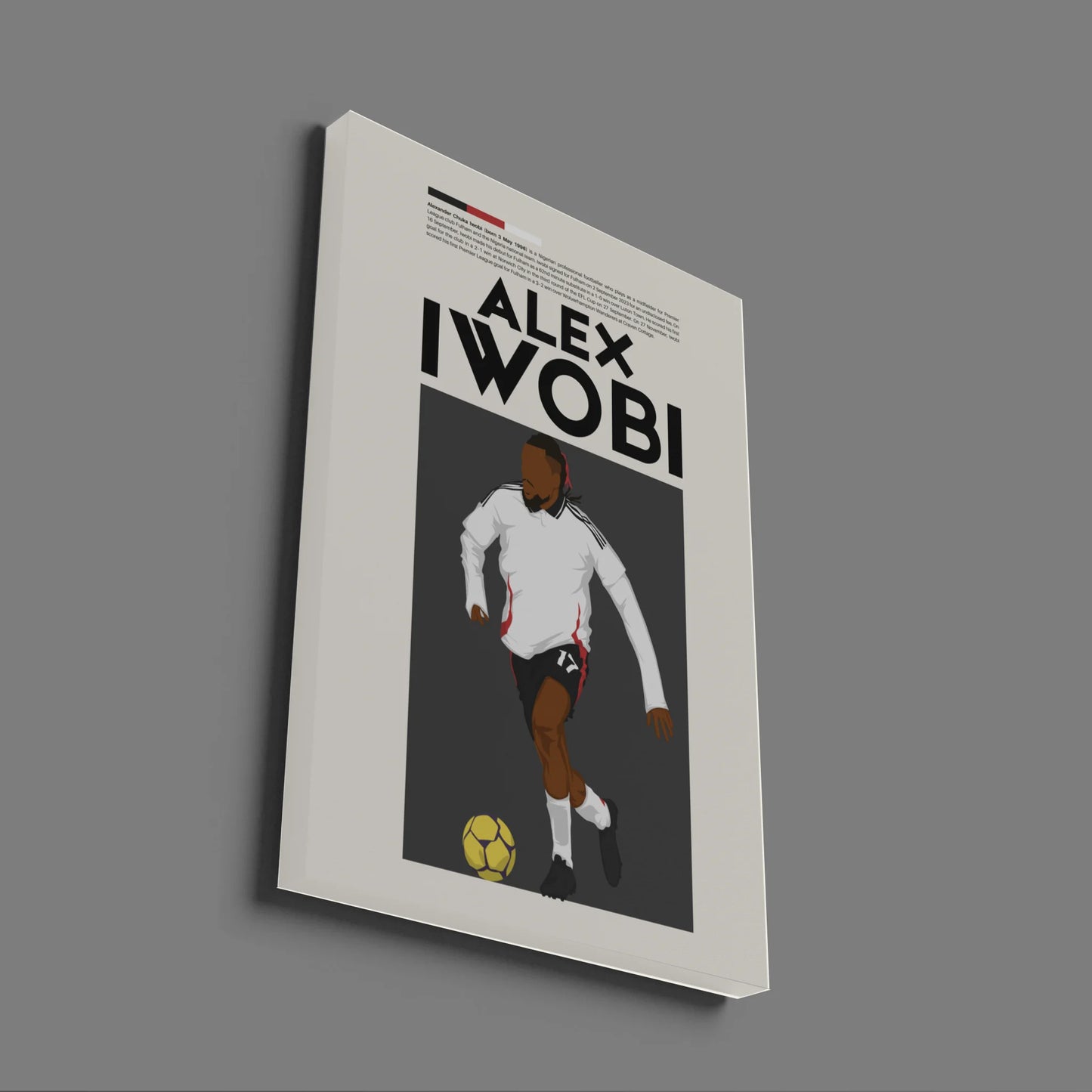 Alex Iwobi Fulham - Minimalist