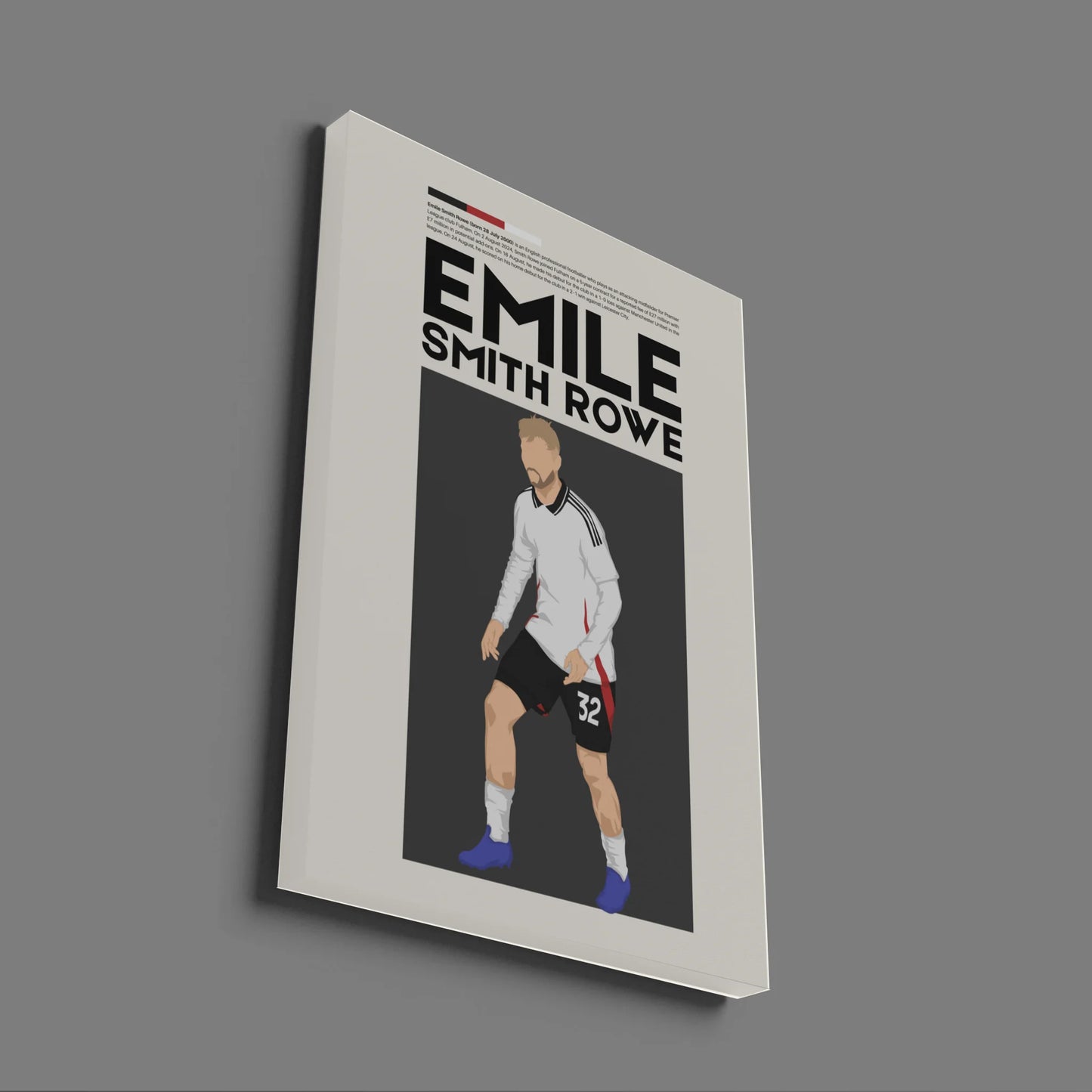 Emile Smith Rowe Fulham - Minimalist