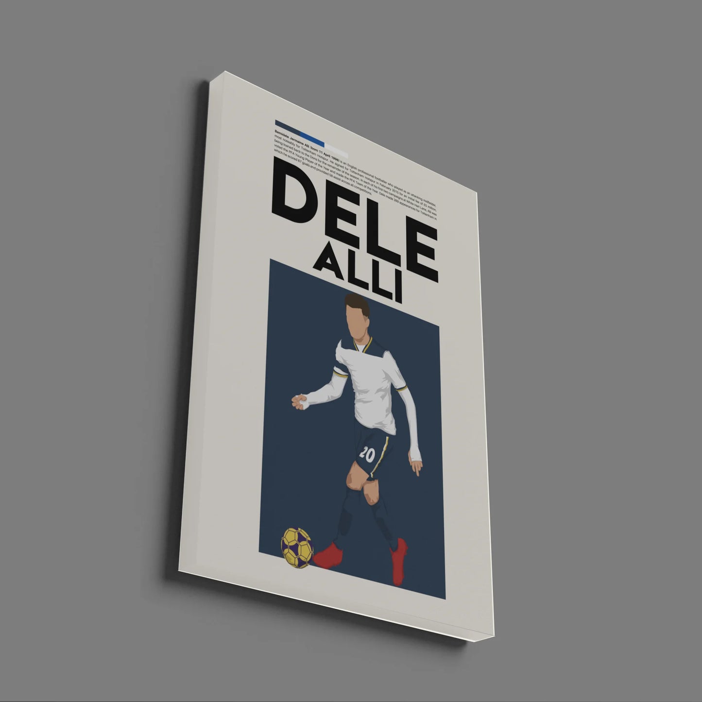 Dele Alli Tottenham - Minimalist