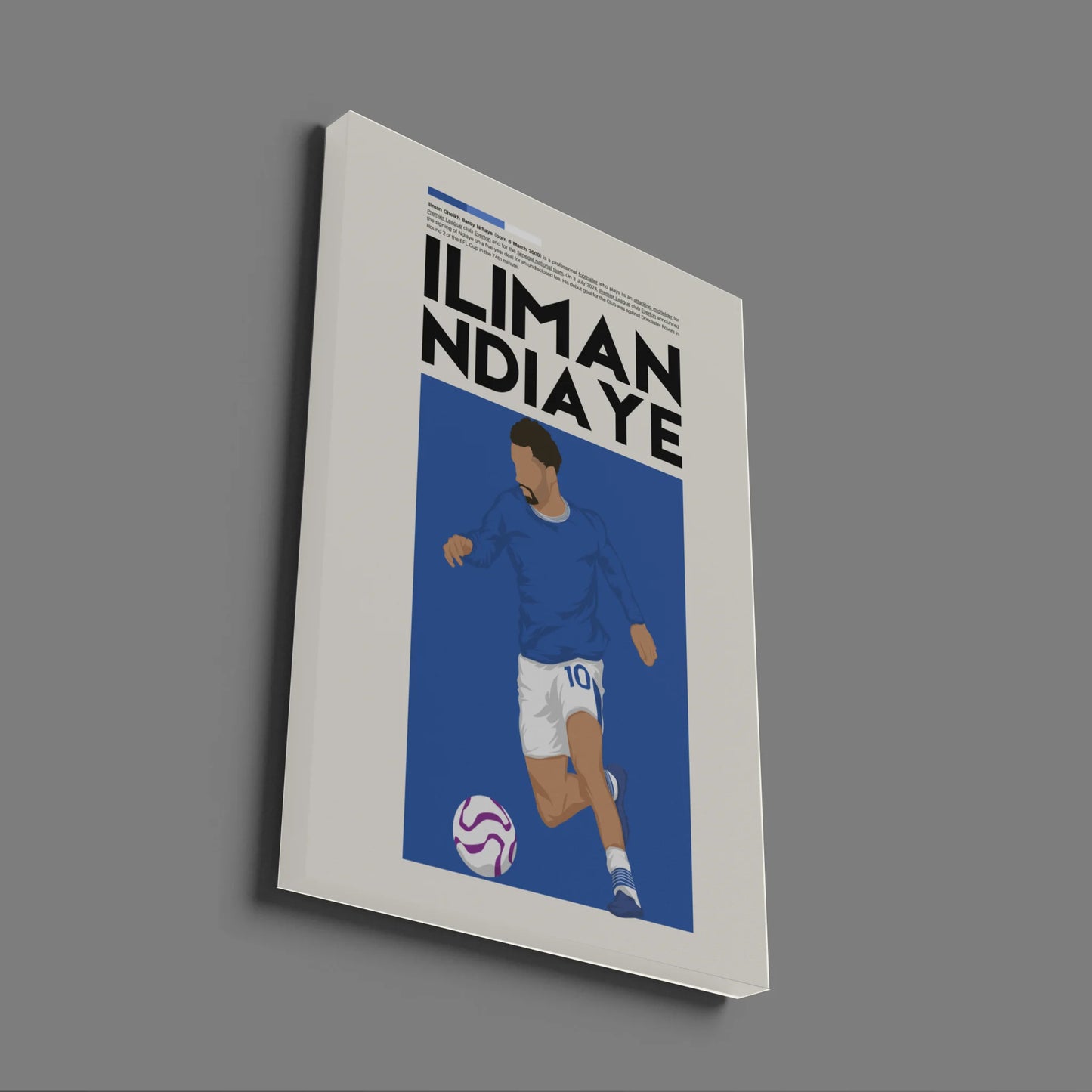 Iliman Ndiaye Everton - Minimalist