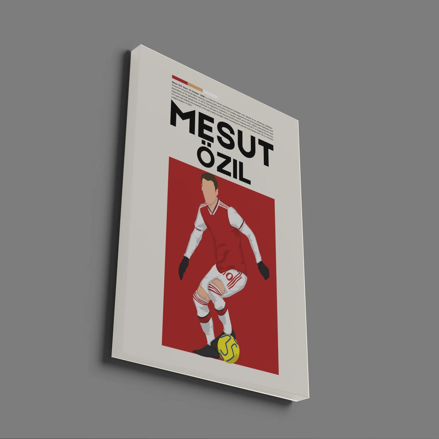 Mesut Özil Arsenal - Minimalist