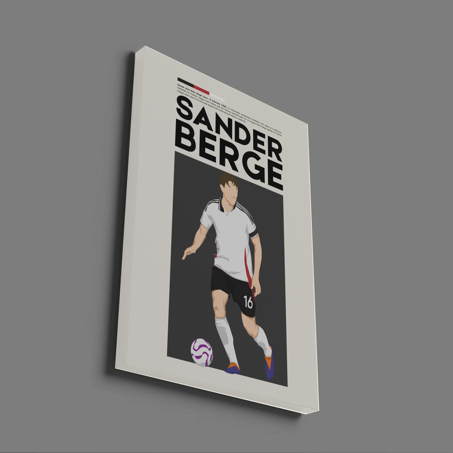 Sander Berge Fulham - Minimalist
