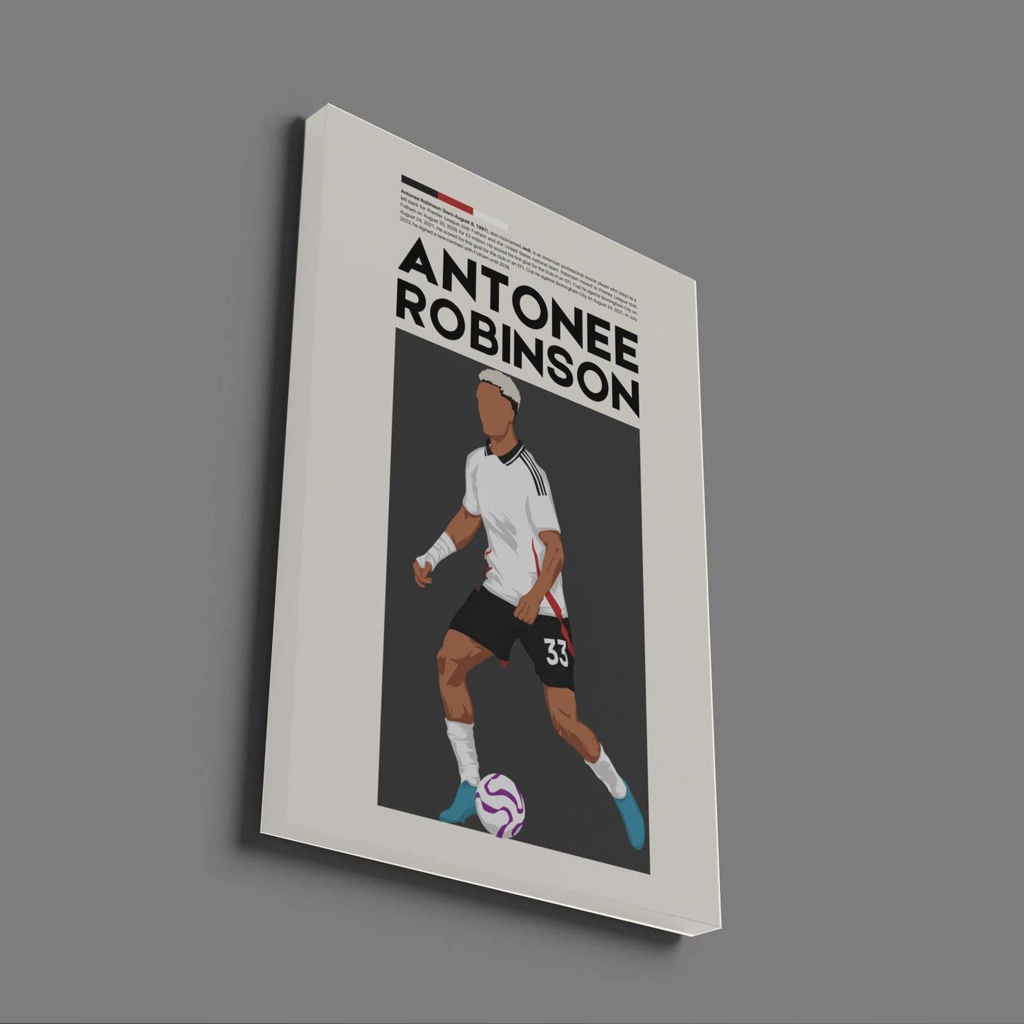 Antonee Robinson Fulham - Minimalist