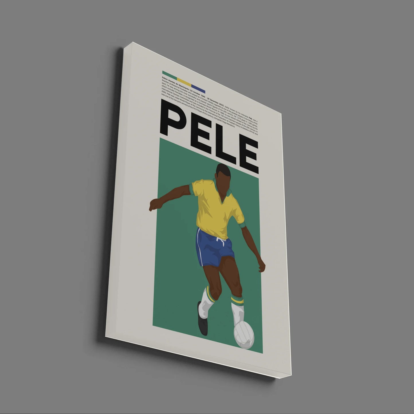 Pele Brazil - Minimalist