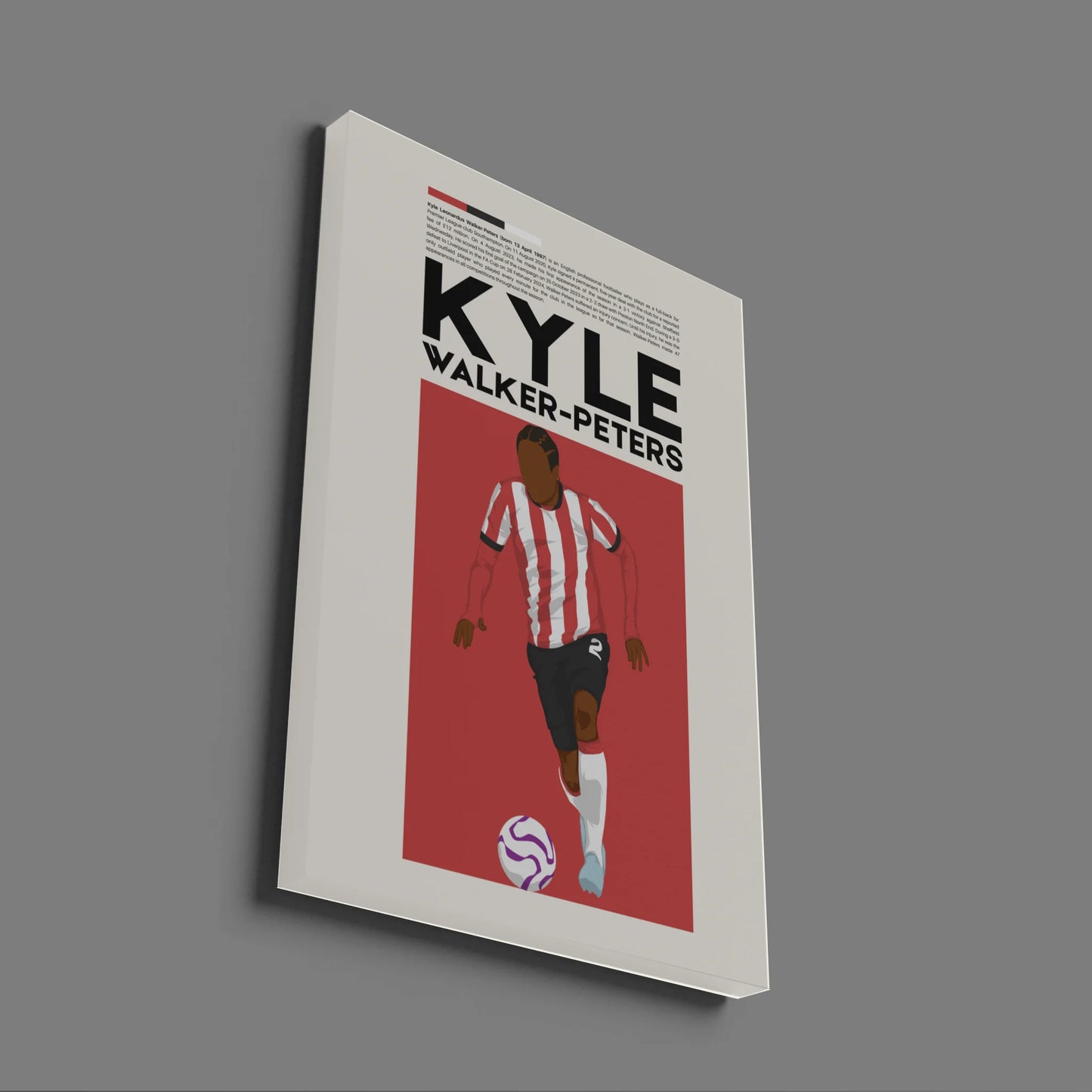 Kyle Walker-Peters Southampton - Minimalist