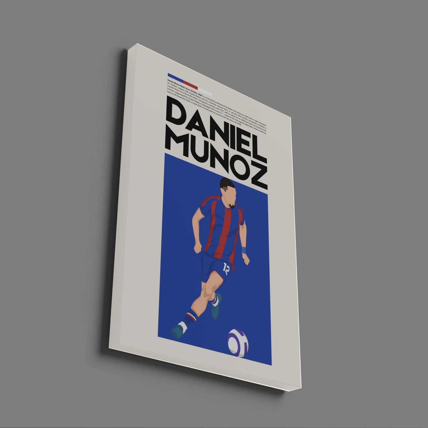 Daniel Muñoz Crystal Palace - Minimalist