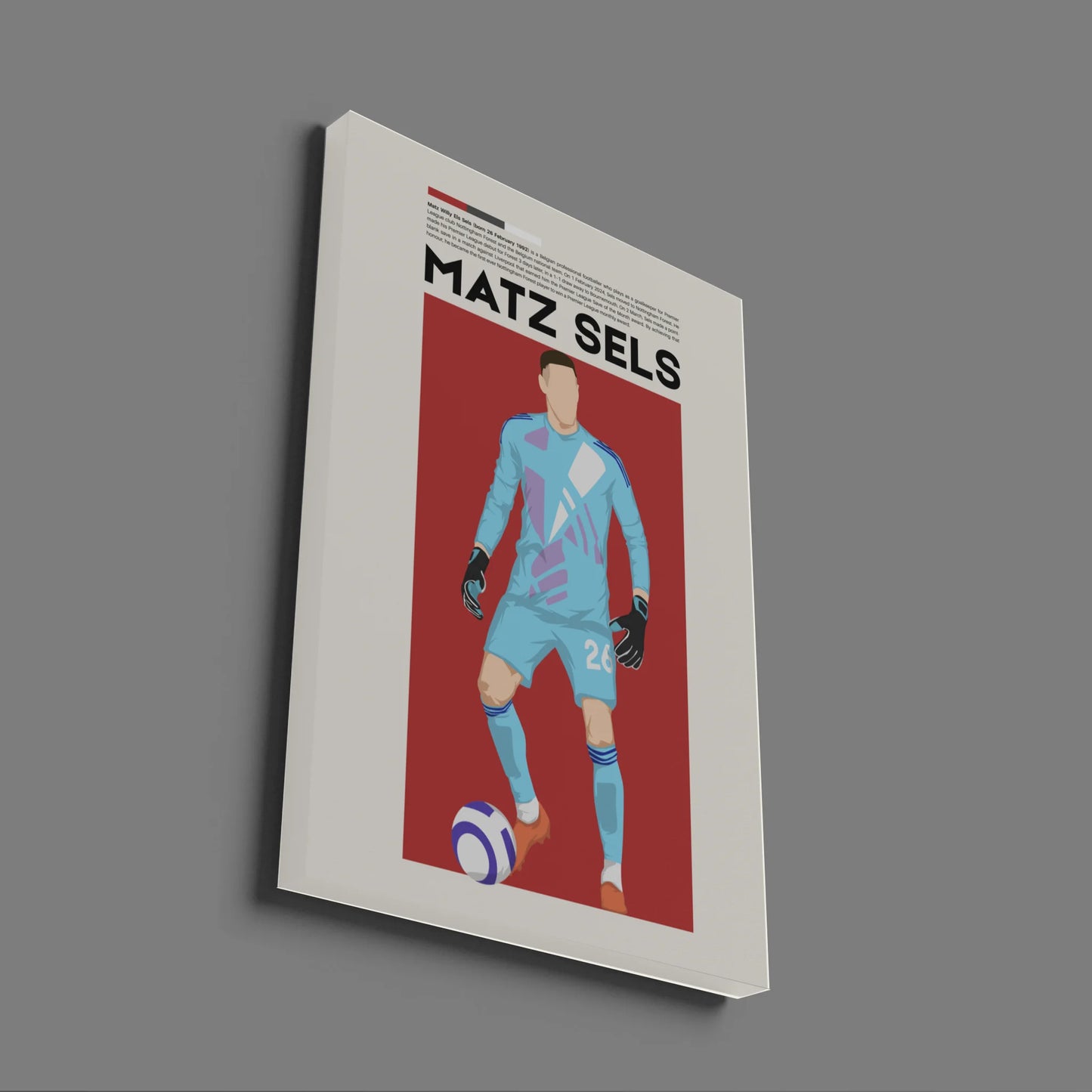 Matz Sels Nottingham - Minimalist
