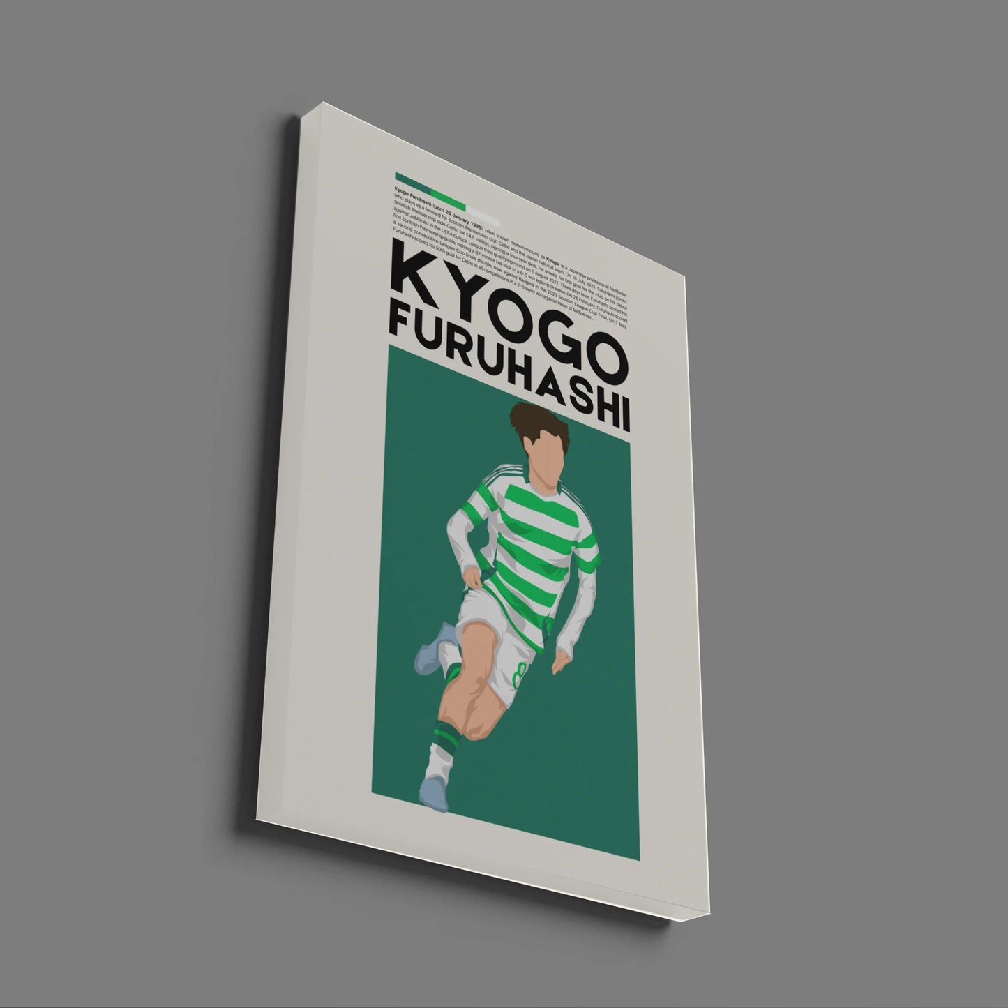 Kyogo Furuhashi Celtic - Minimalist