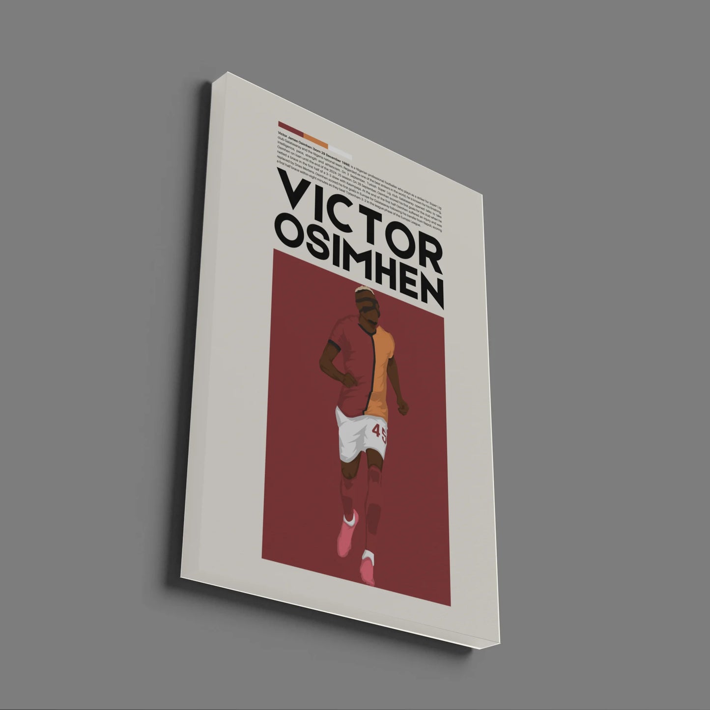 Victor Osimhen Galatasaray - Minimalist