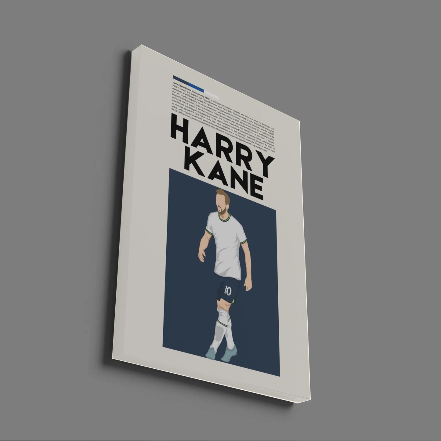 Harry Kane Tottenham - Minimalist