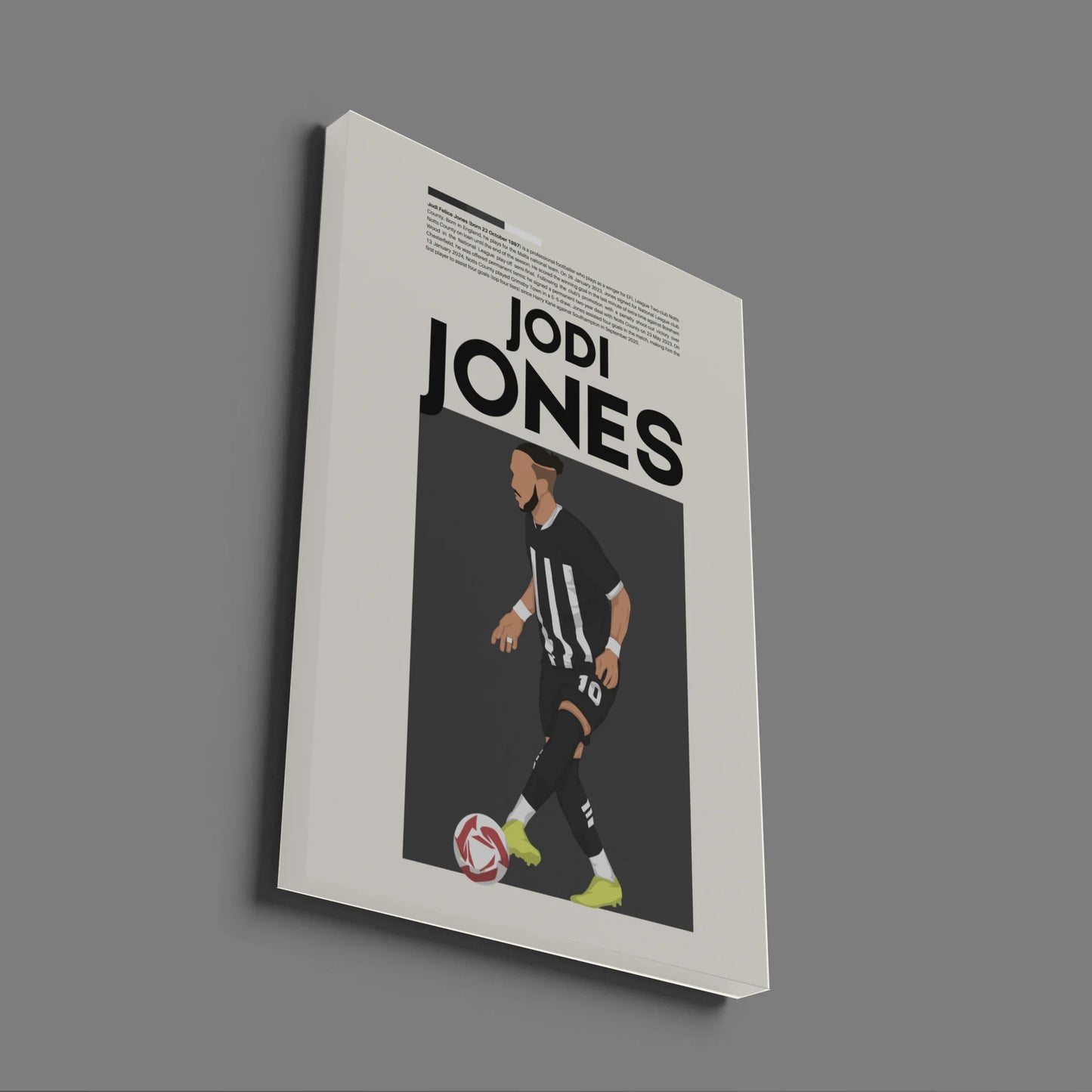 Jodi Jones Notts County - Minimalist