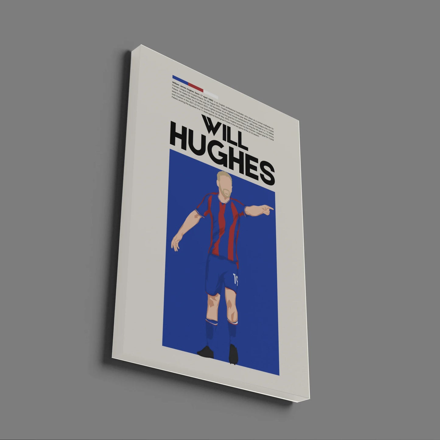 Will Hughes Crystal Palace - Minimalist