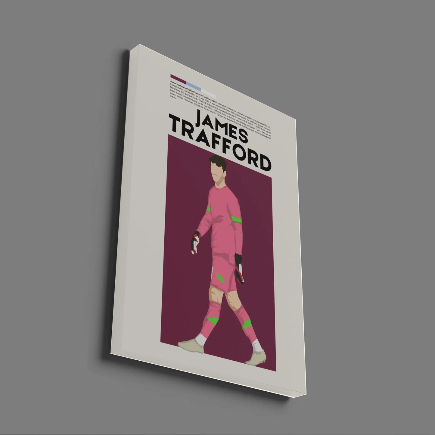 James Trafford Burnley - Minimalist