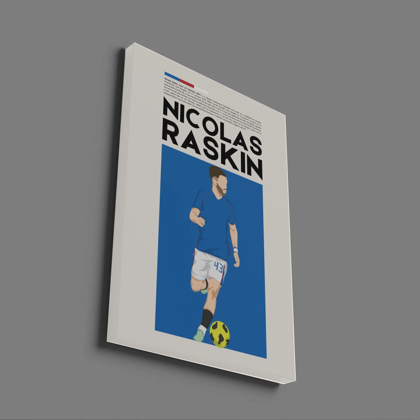 Nicolas Raskin Rangers - Minimalist