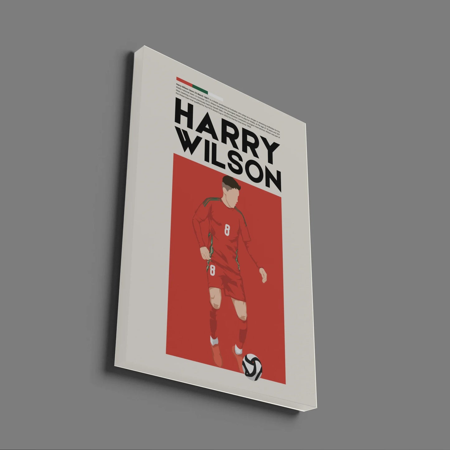 Harry Wilson Wales - Minimalist