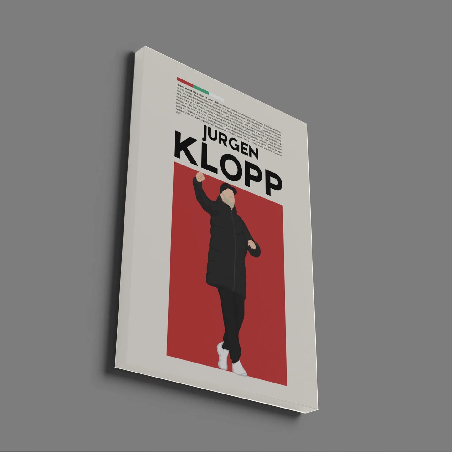 Jürgen Klopp Liverpool - Minimalist