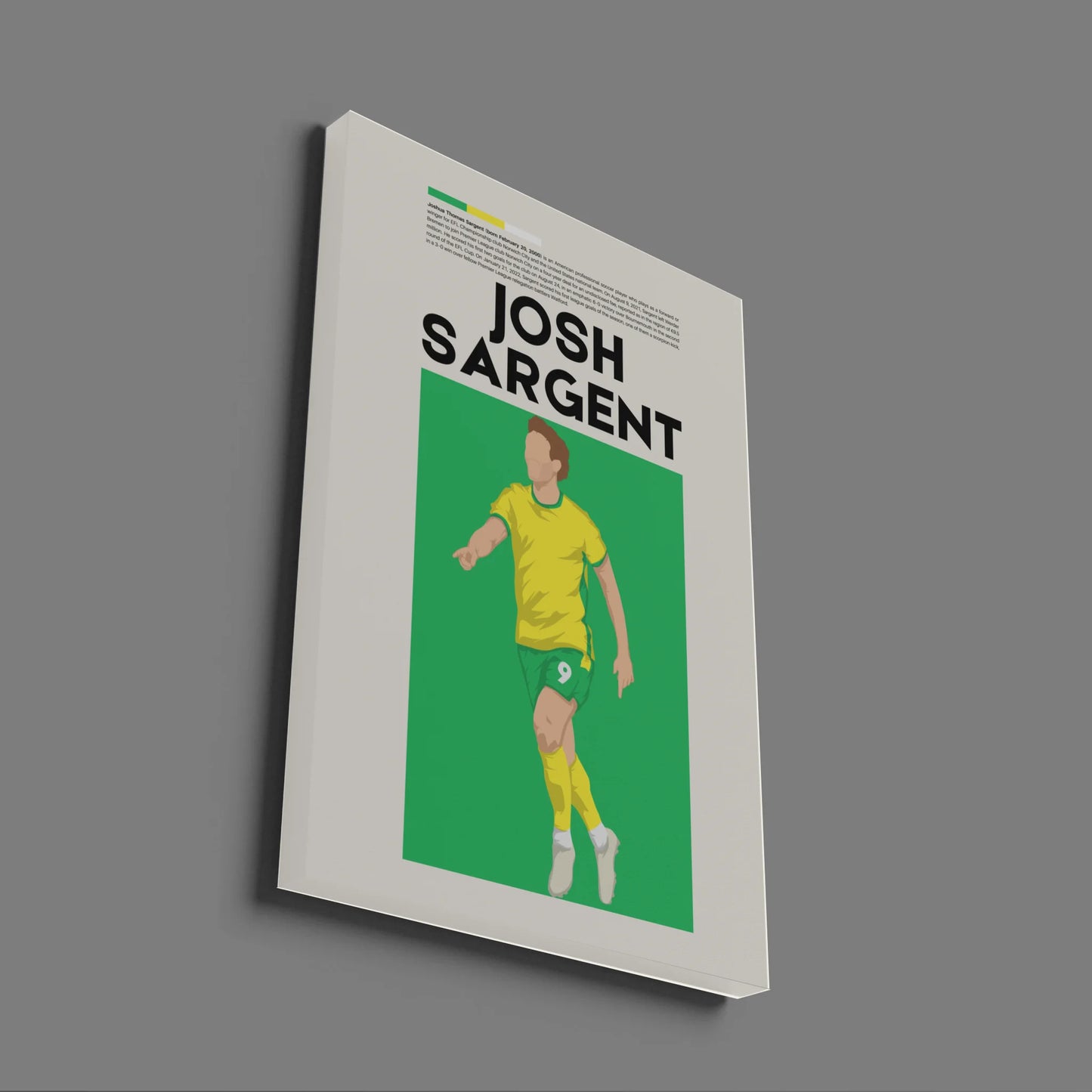 Josh Sargent Norwich - Minimalist