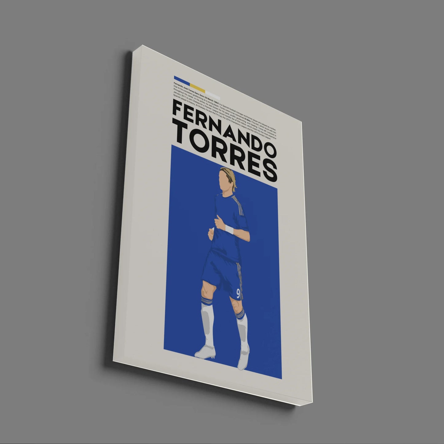 Fernando Torres Chelsea - Minimalist