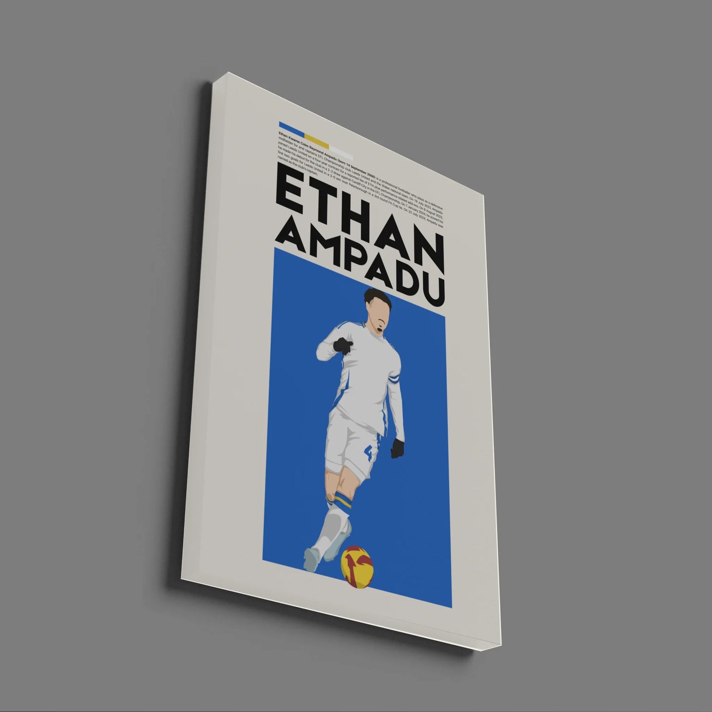 Ethan Ampadu Leeds - Minimalist