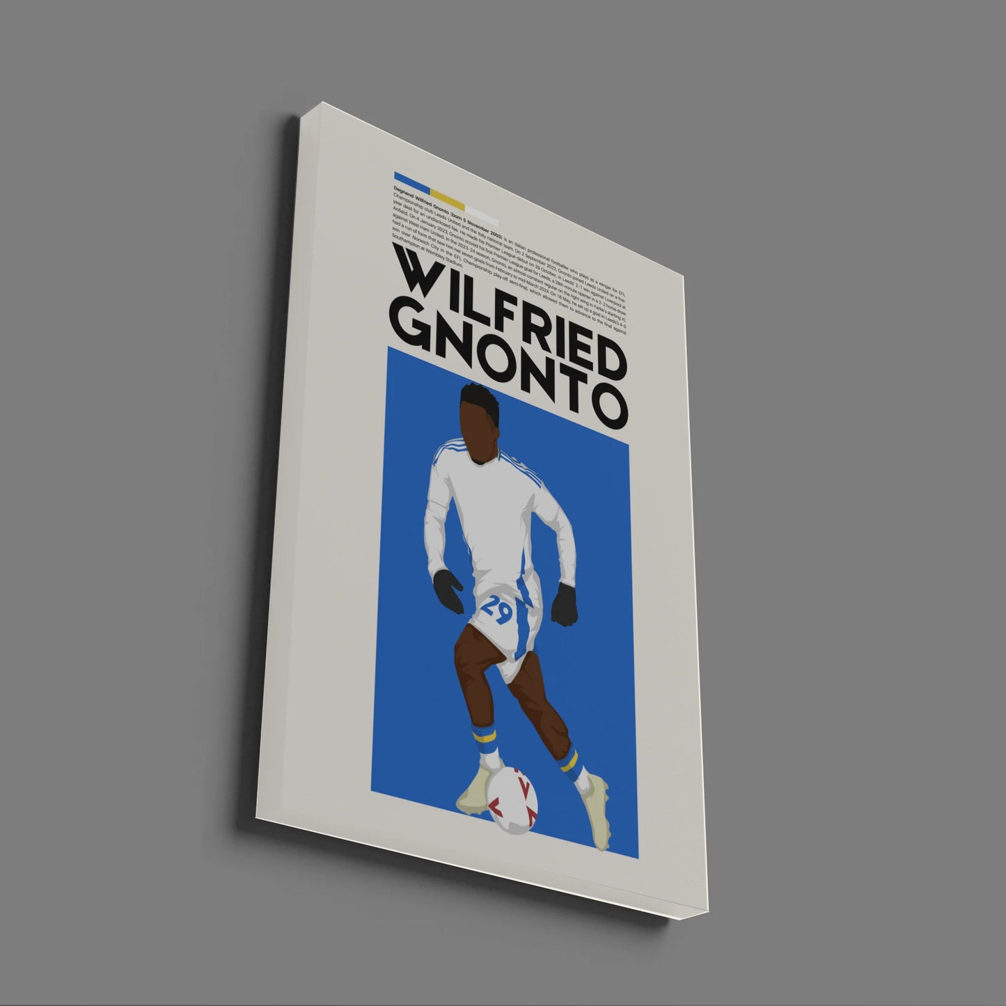 Wilfried Gnonto Leeds - Minimalist