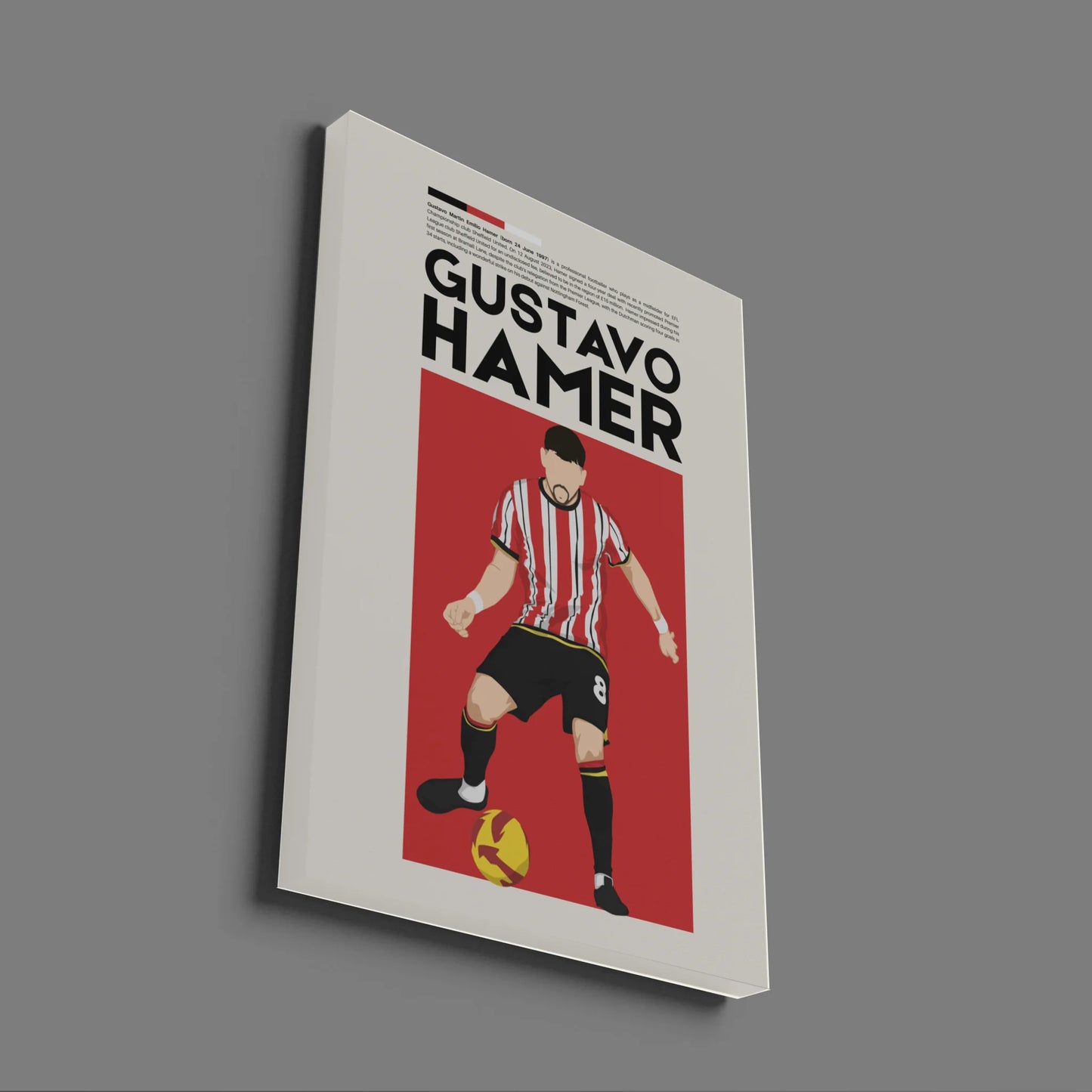 Gustavo Hamer Sheffield Utd - Minimalist