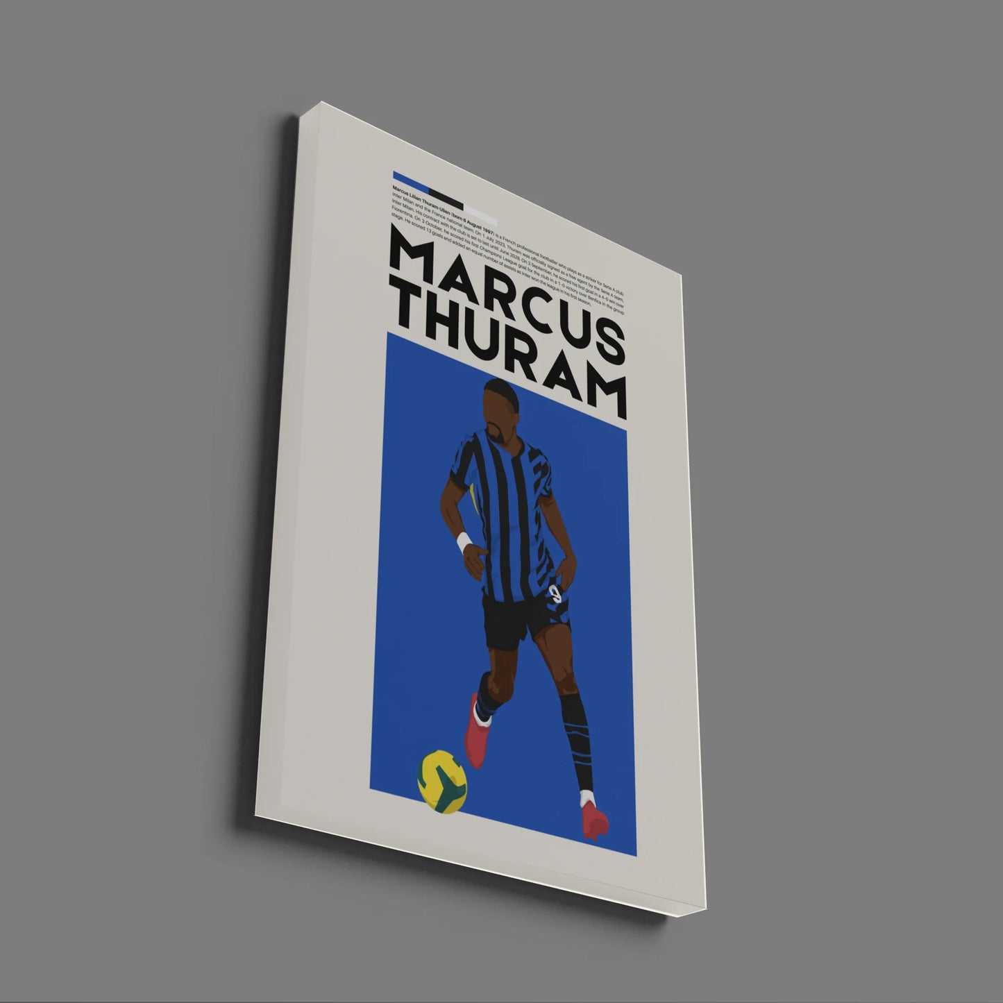 Marcus Thuram Inter - Minimalist